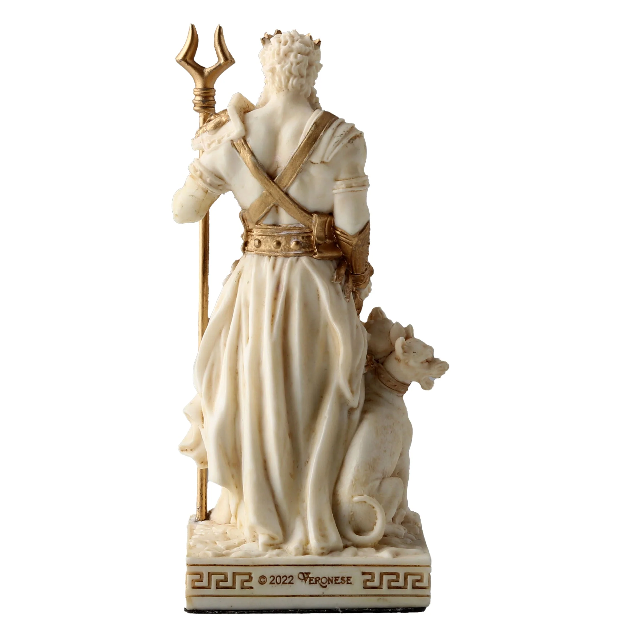 Hades Greek God Of Underworld 9.2cm Veronese White Statue — additional product image 4 from ArtStatues