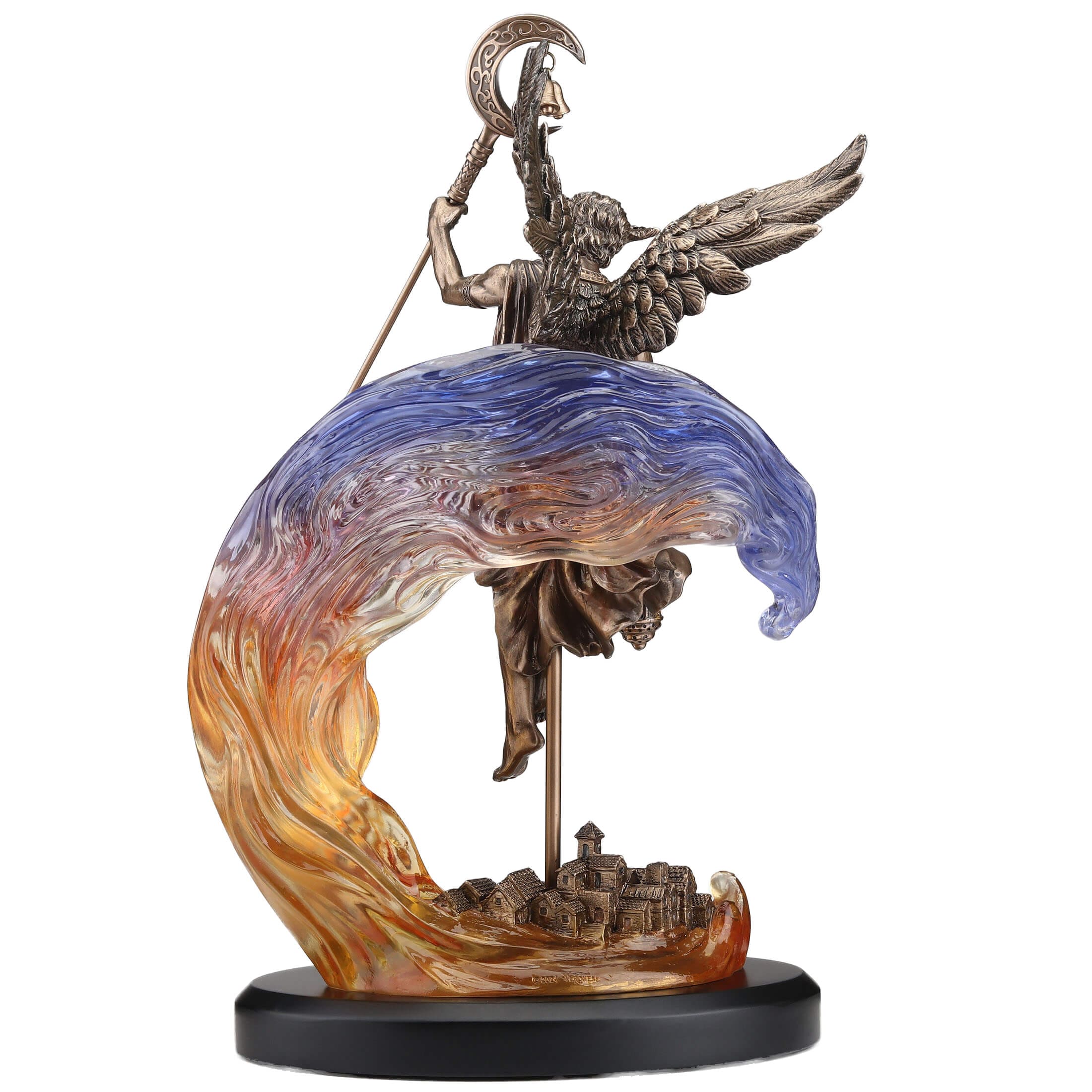 Hypnos God of Sleep Statue – Veronese Bronze, 33 cm — additional product image 4 from ArtStatues