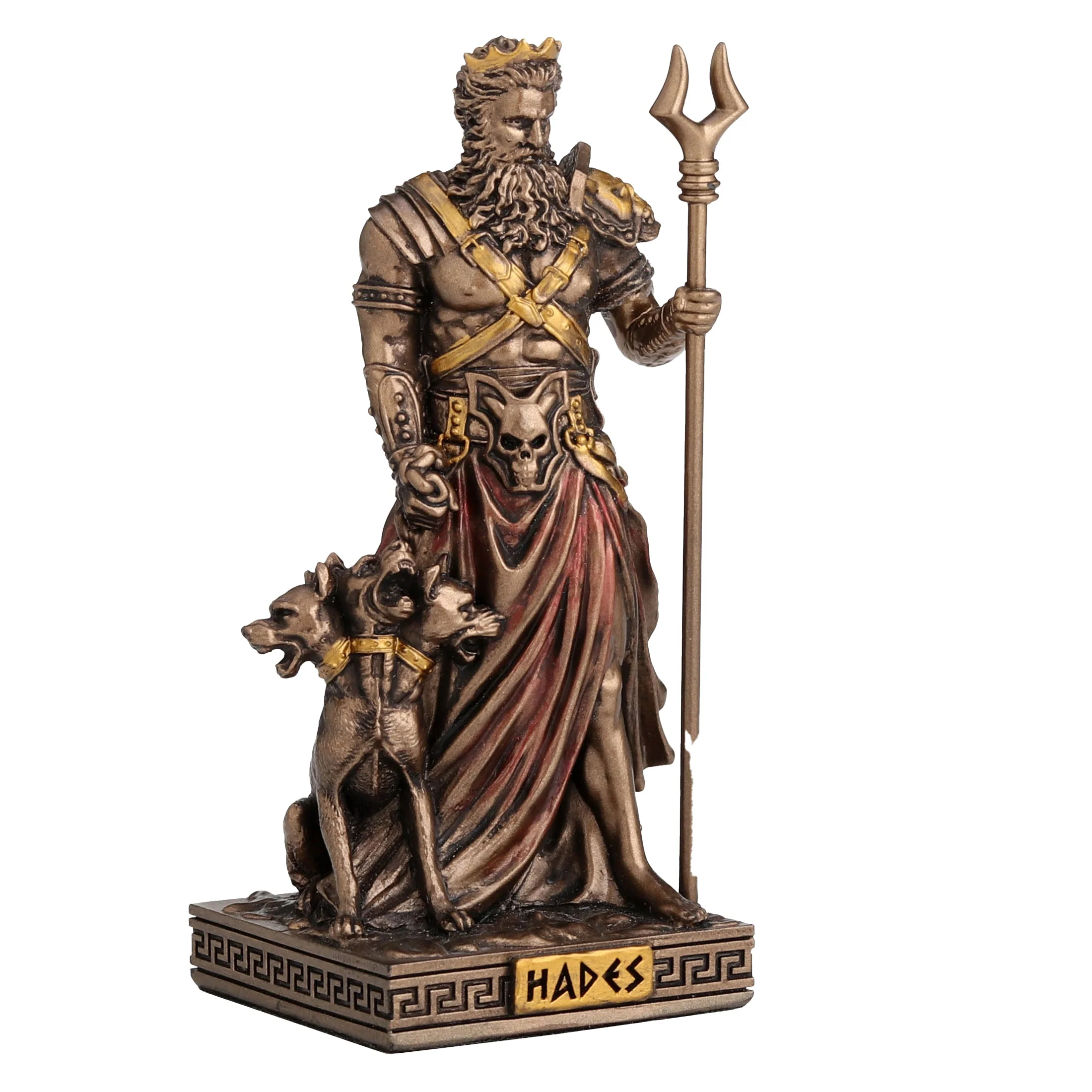 Hades Greek God Of Underworld 9.2cm Veronese Statue — additional product image 2 from ArtStatues