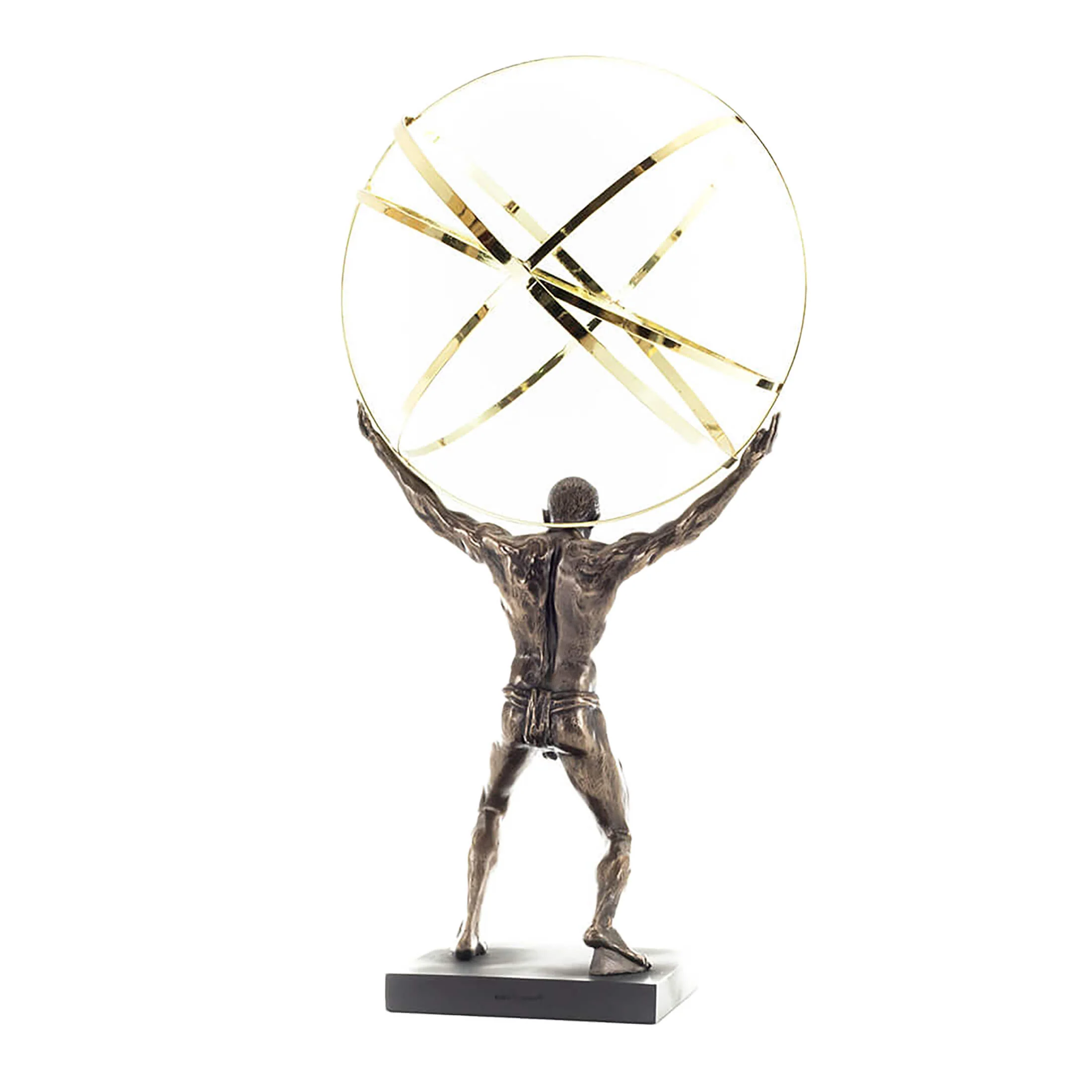 Atlas Titan Bronze Statue – 50 cm Greek Mythology Sculpture — additional product image 3 from ArtStatues