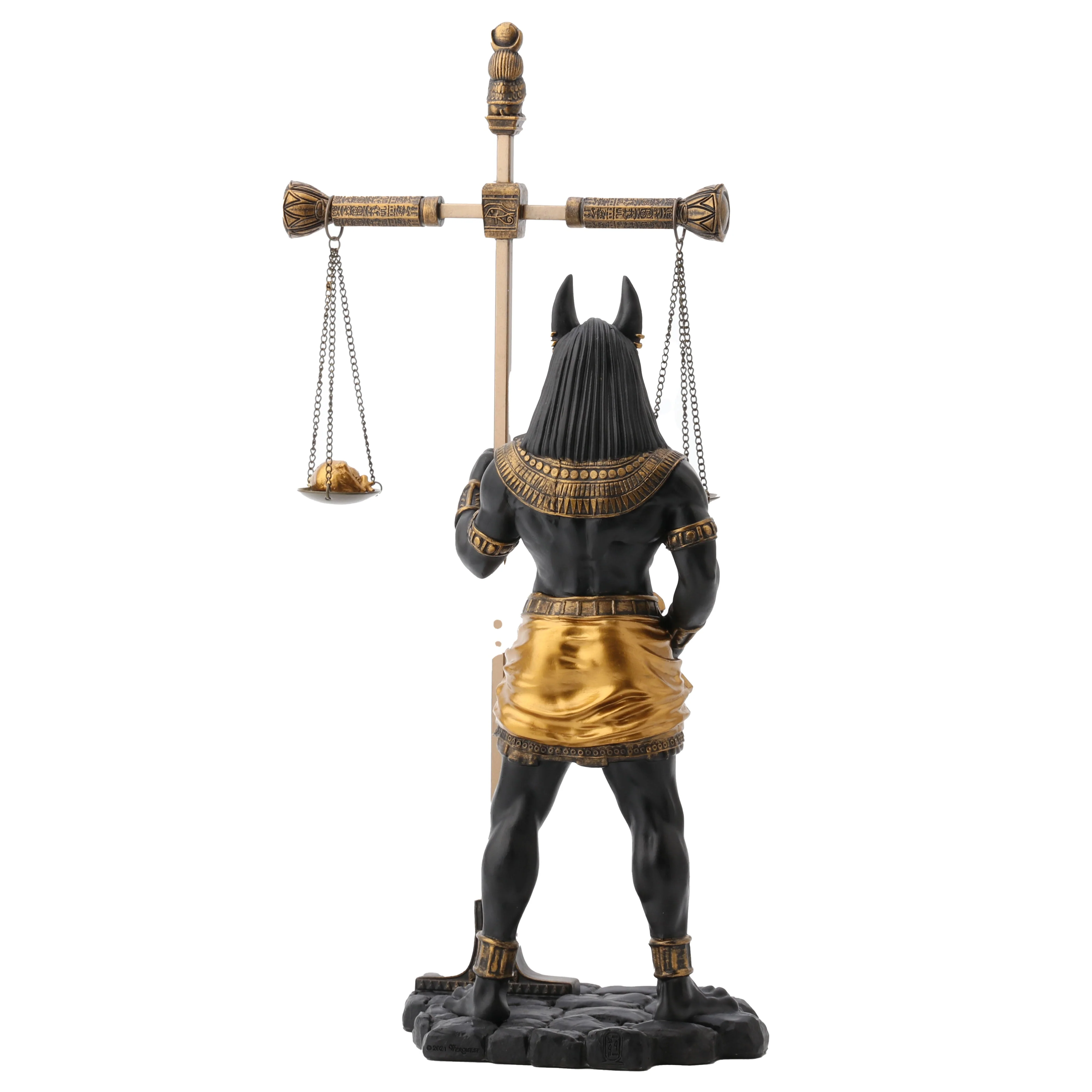 Anubis Holding Scale 33cm Veronese Black Statue — additional product image 4 from ArtStatues