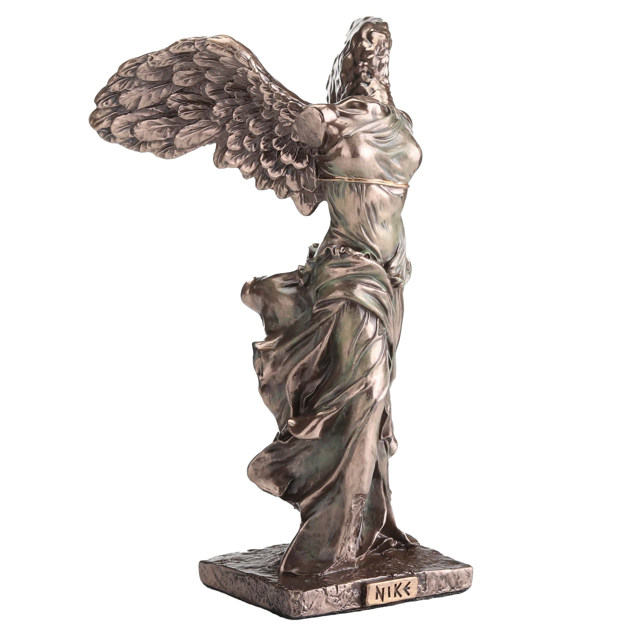 Nike Greek Goddess Of Victory 14cm Cold Cast Bronze Veronese Statue — additional product image 4 from ArtStatues
