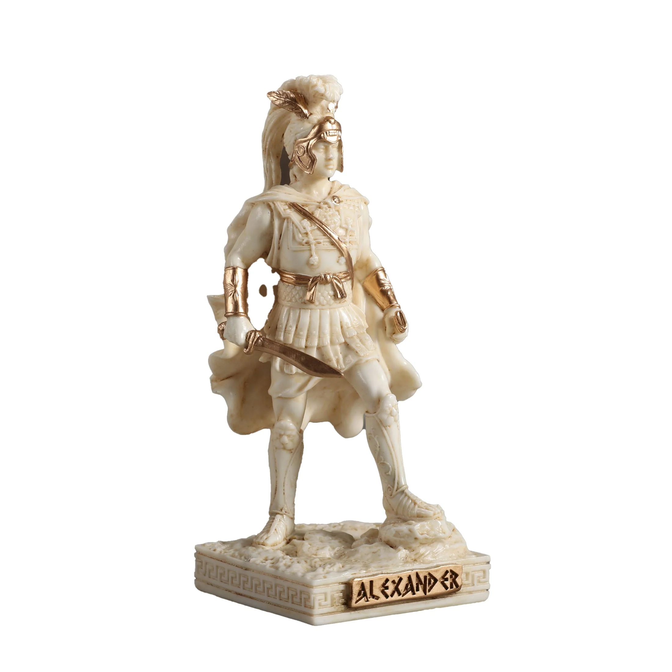 Alexander The Great King Of Macedonia 9.3cm Veronese White Statue — additional product image 3 from ArtStatues