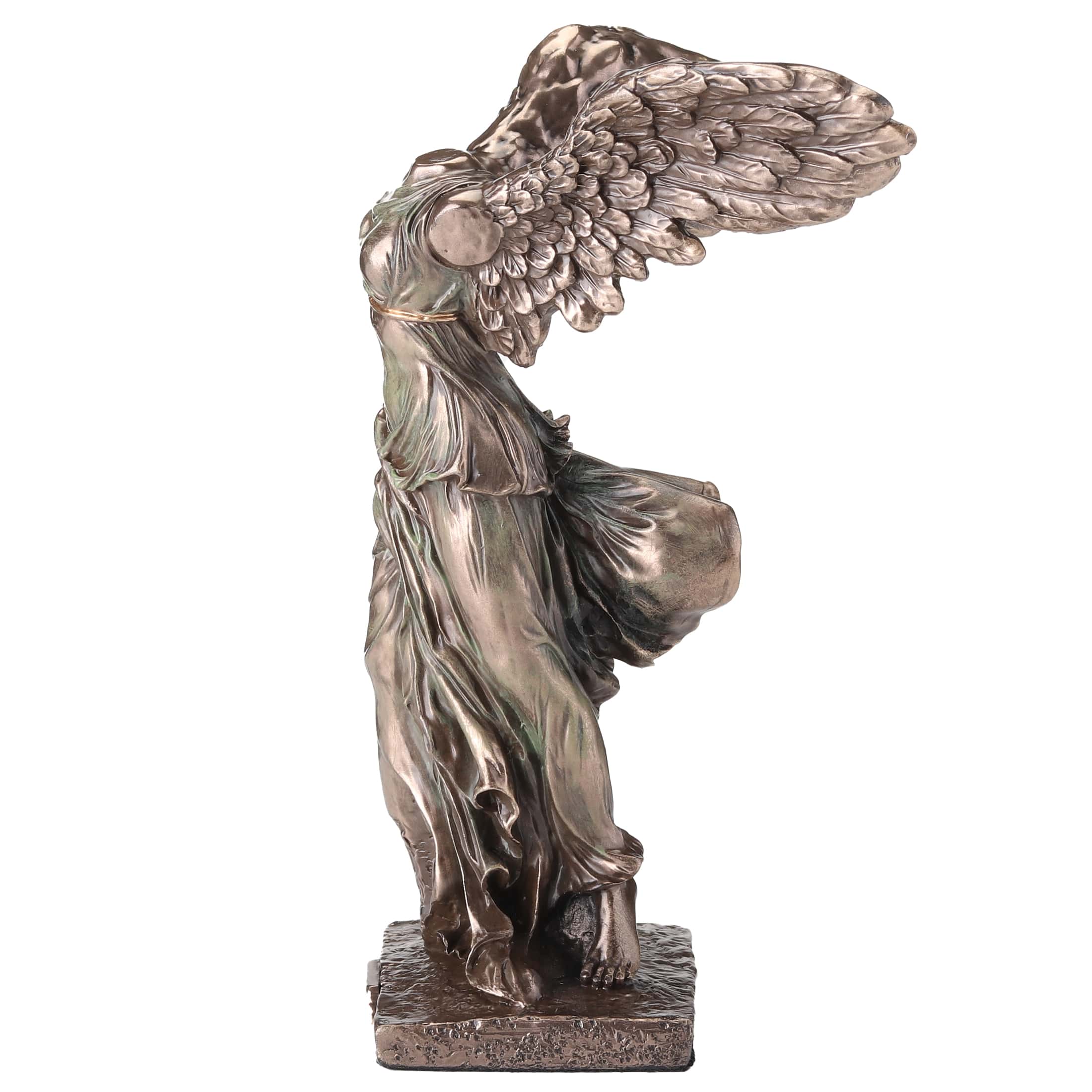 Nike Greek Goddess Of Victory 14cm Cold Cast Bronze Veronese Statue — additional product image 2 from ArtStatues