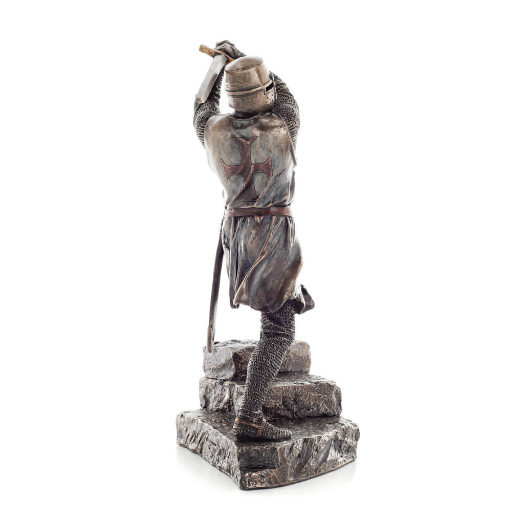 Crusader Templar Knight Warrior 30cm Veronese Statue — additional product image 4 from ArtStatues