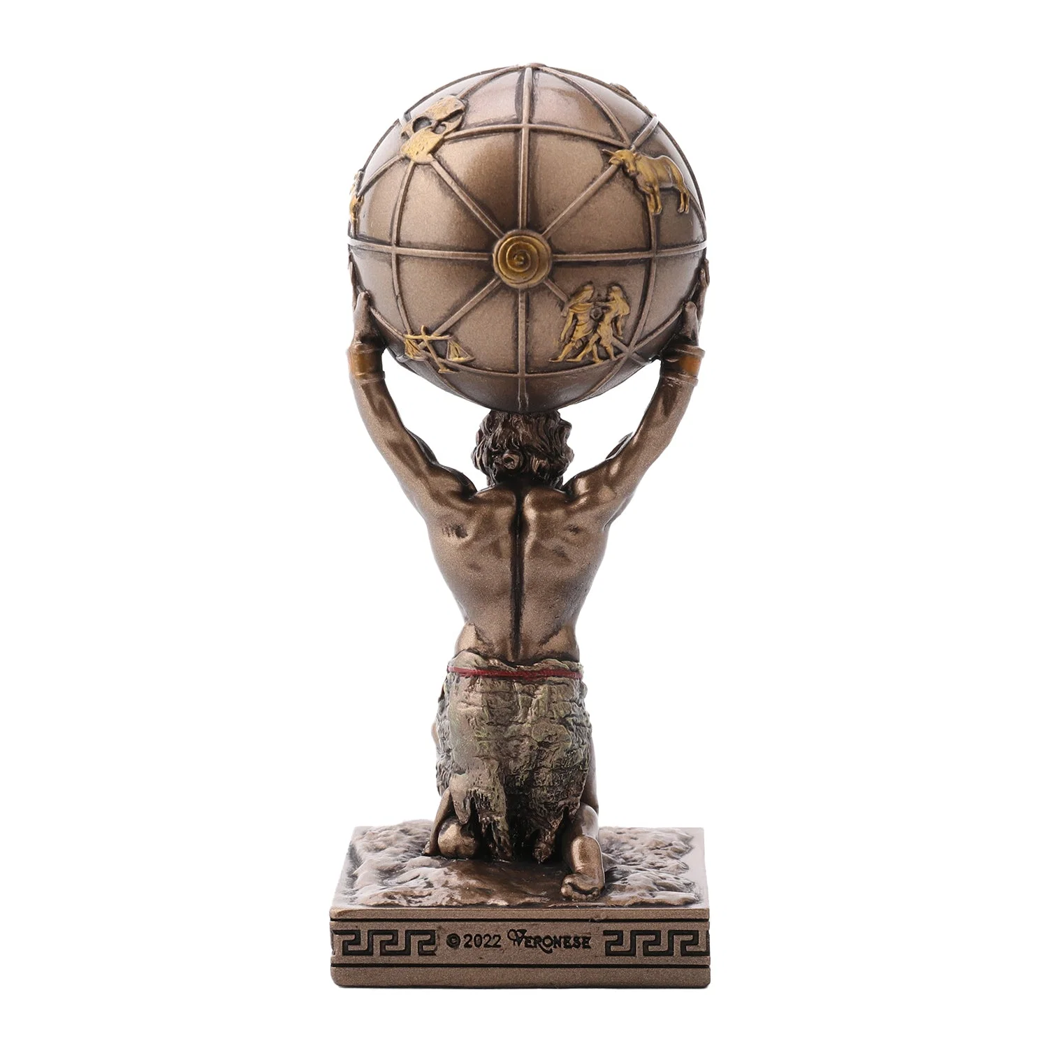 Atlas Greek Titan Bearer Of The Sky 9.5cm Veronese Statue — additional product image 3 from ArtStatues