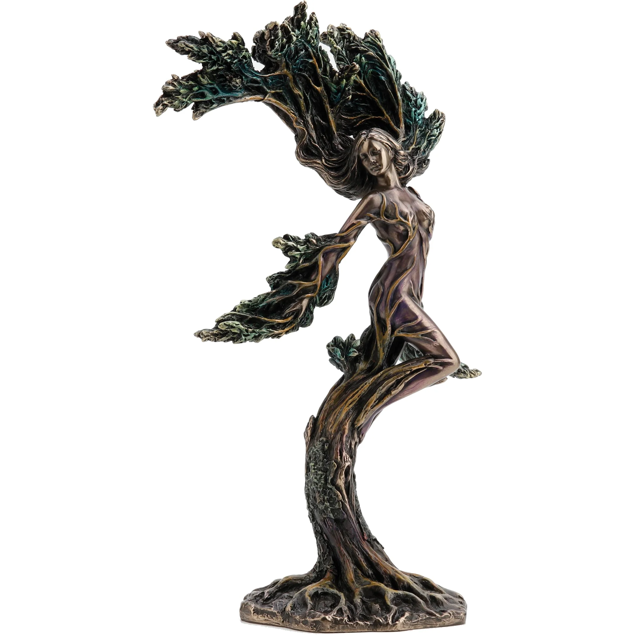 Daphne Statue (24.5cm) – Veronese Cold-Cast Bronze Nymph — additional product image 2 from ArtStatues