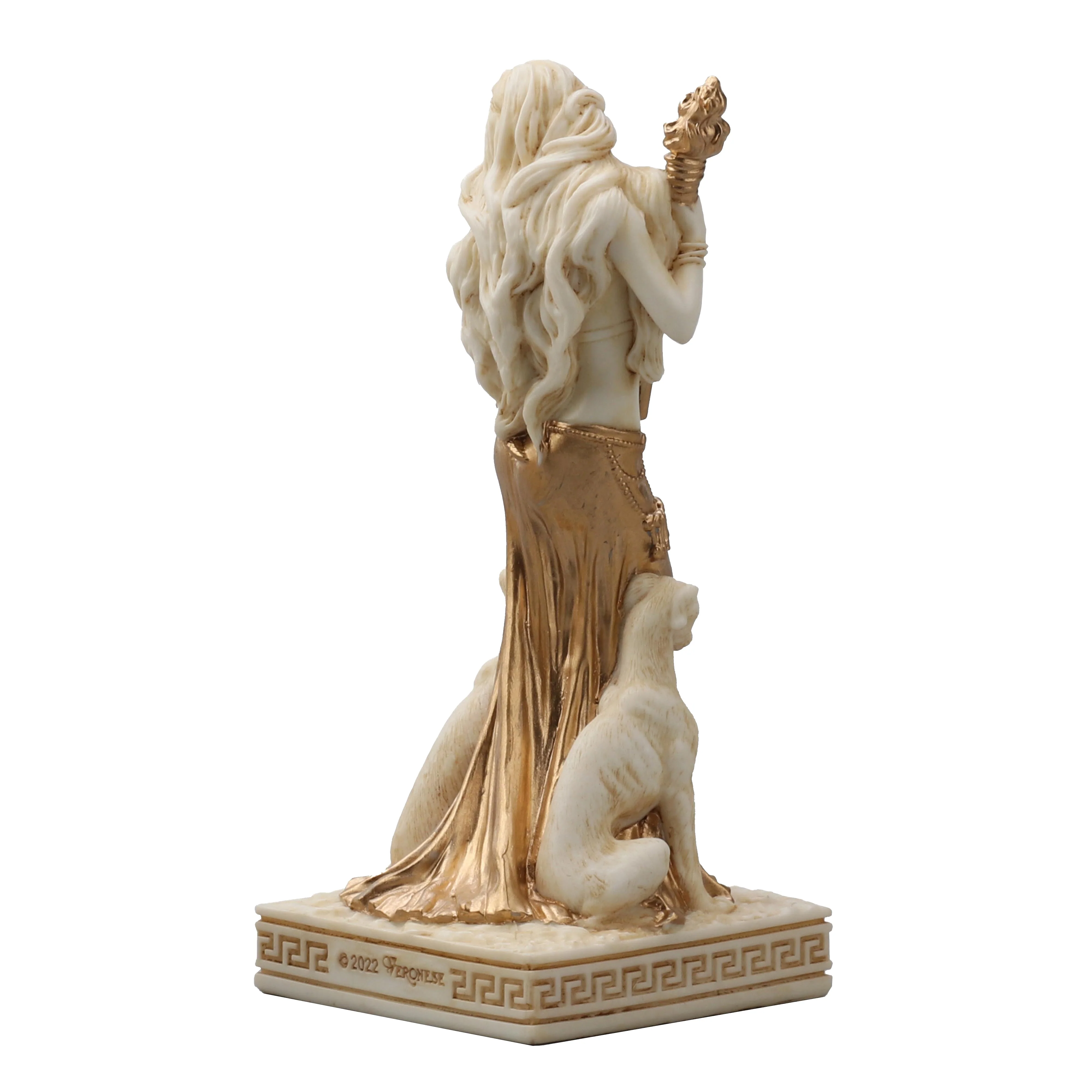 Hecate Greek Goddess Of Magic 9cm Veronese White Statue — additional product image 4 from ArtStatues