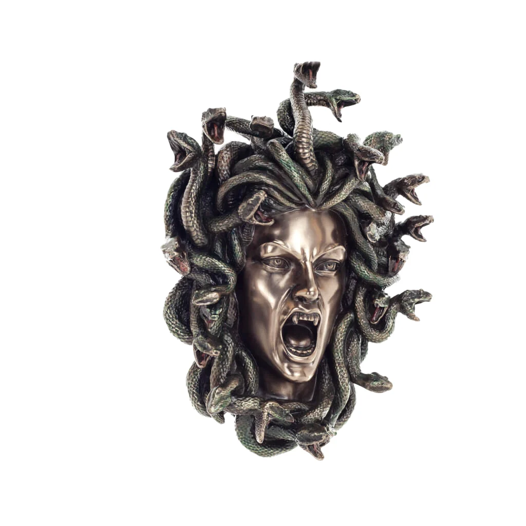 Medusa Head 19cm Wall Plaque Veronese Statue — additional product image 2 from ArtStatues