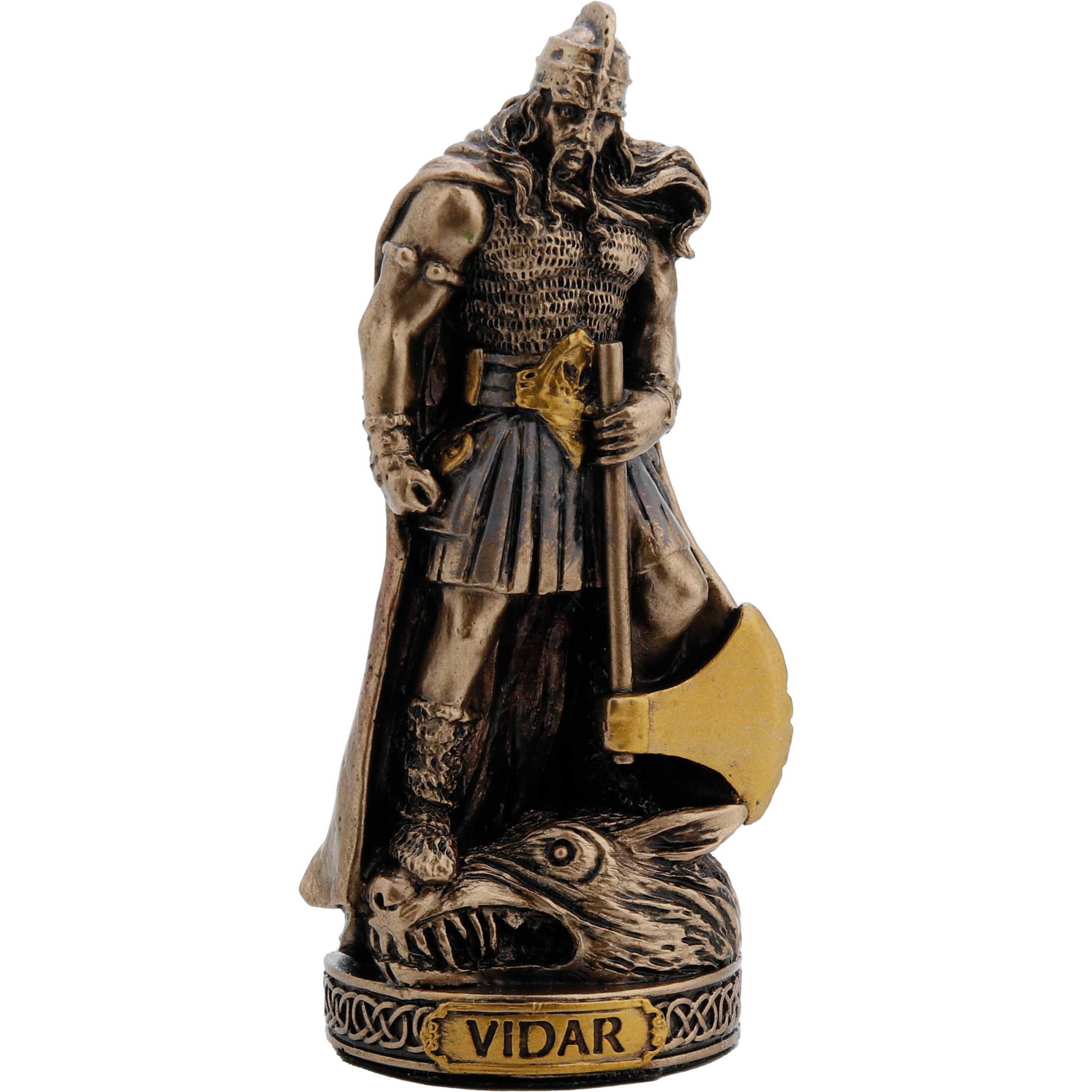 Set 12 Twelve Norse Gods Cold Cast Bronze & Resin Miniatures — additional product image 9 from ArtStatues
