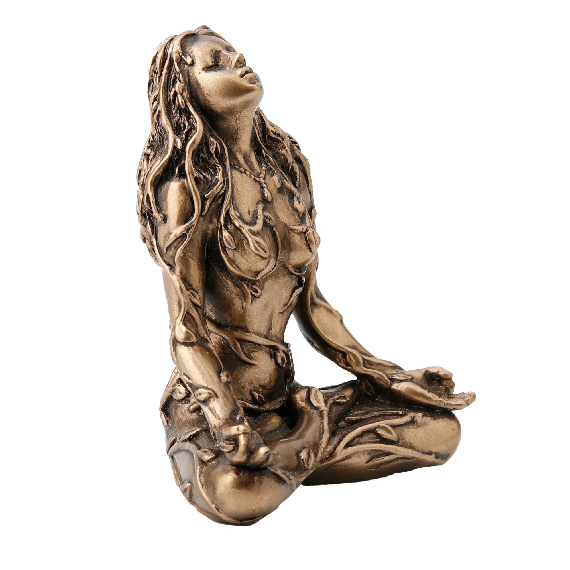 Mother Earth Gaia Sitting Pose Lotus 6.5cm Veronese Statue — additional product image 2 from ArtStatues