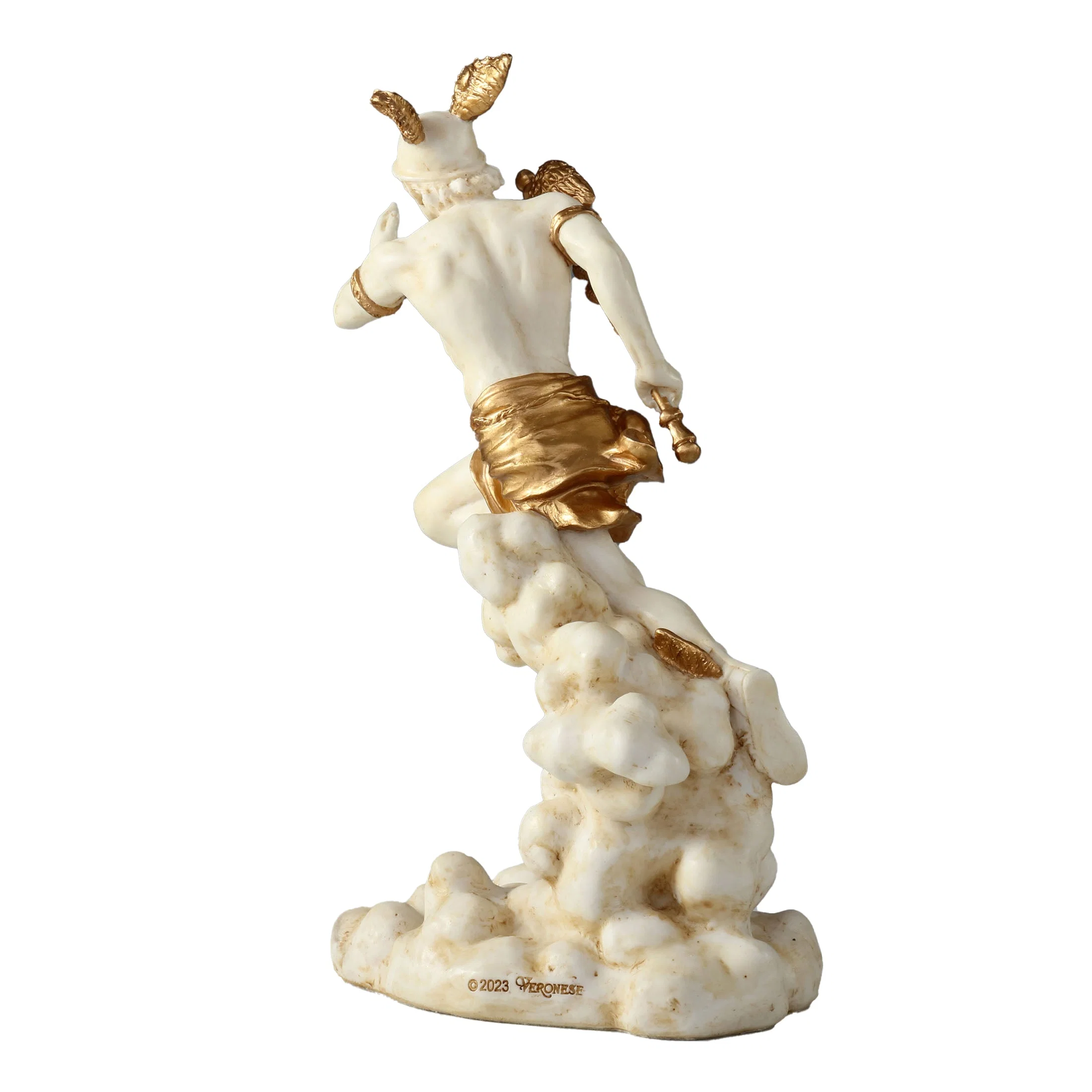 Hermes Greek Herald Of The Gods 15.5cm Veronese White Statue — additional product image 4 from ArtStatues