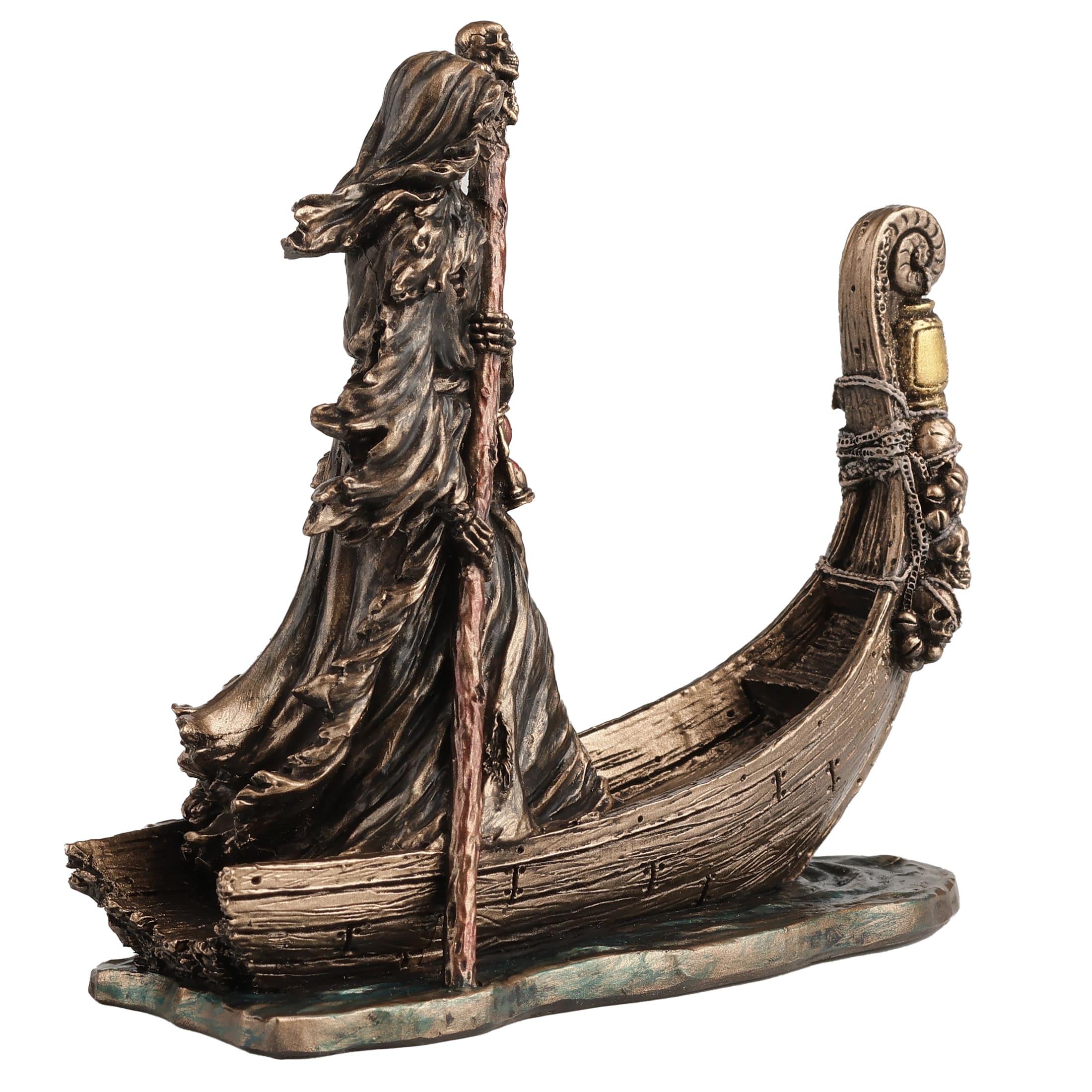 Charon Statue - 9.5 x 8.5 cm Cold-Cast Bronze Figurine by Veronese — additional product image 3 from ArtStatues