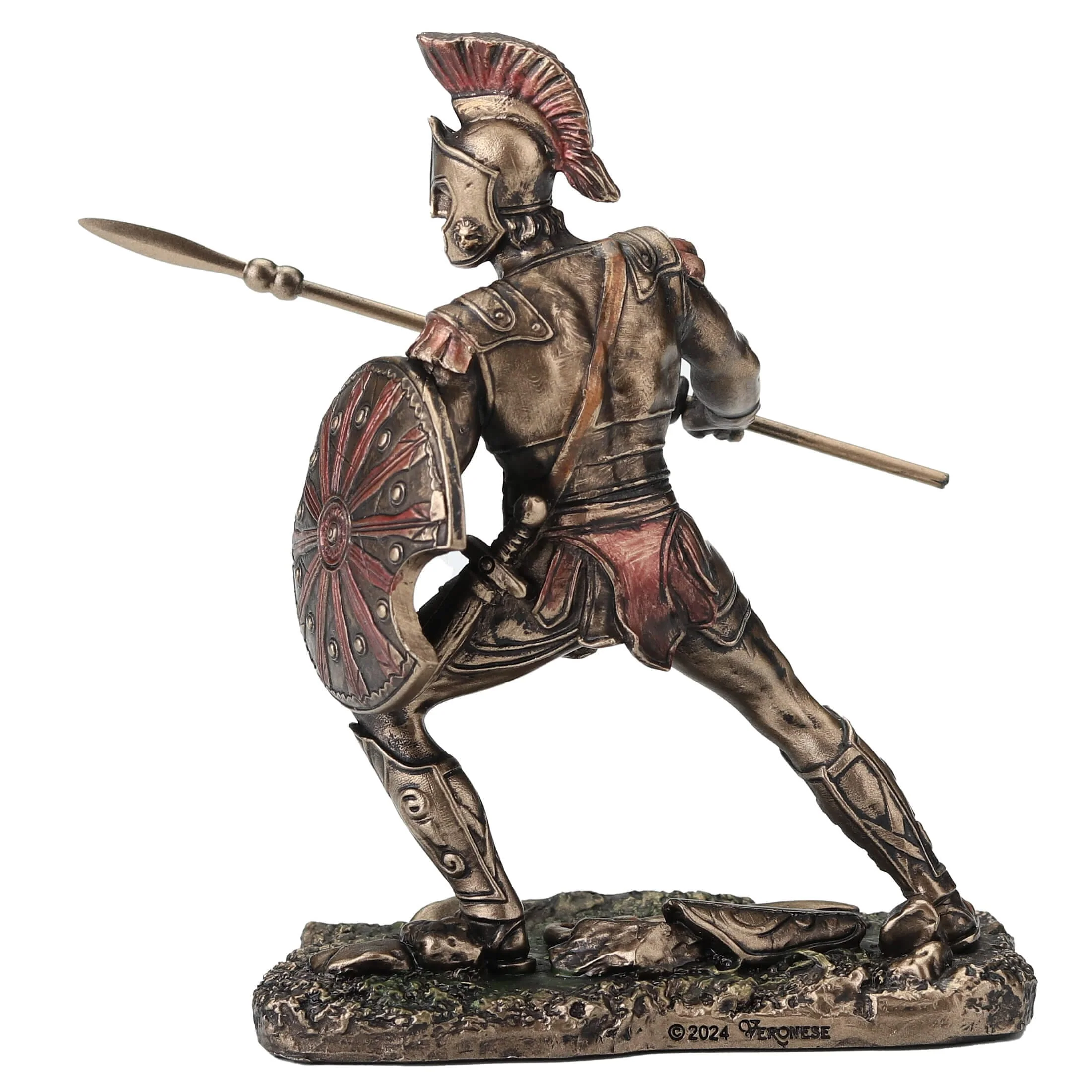 Achilles Greek Warrior Statue – Veronese, 9.5 cm — additional product image 3 from ArtStatues