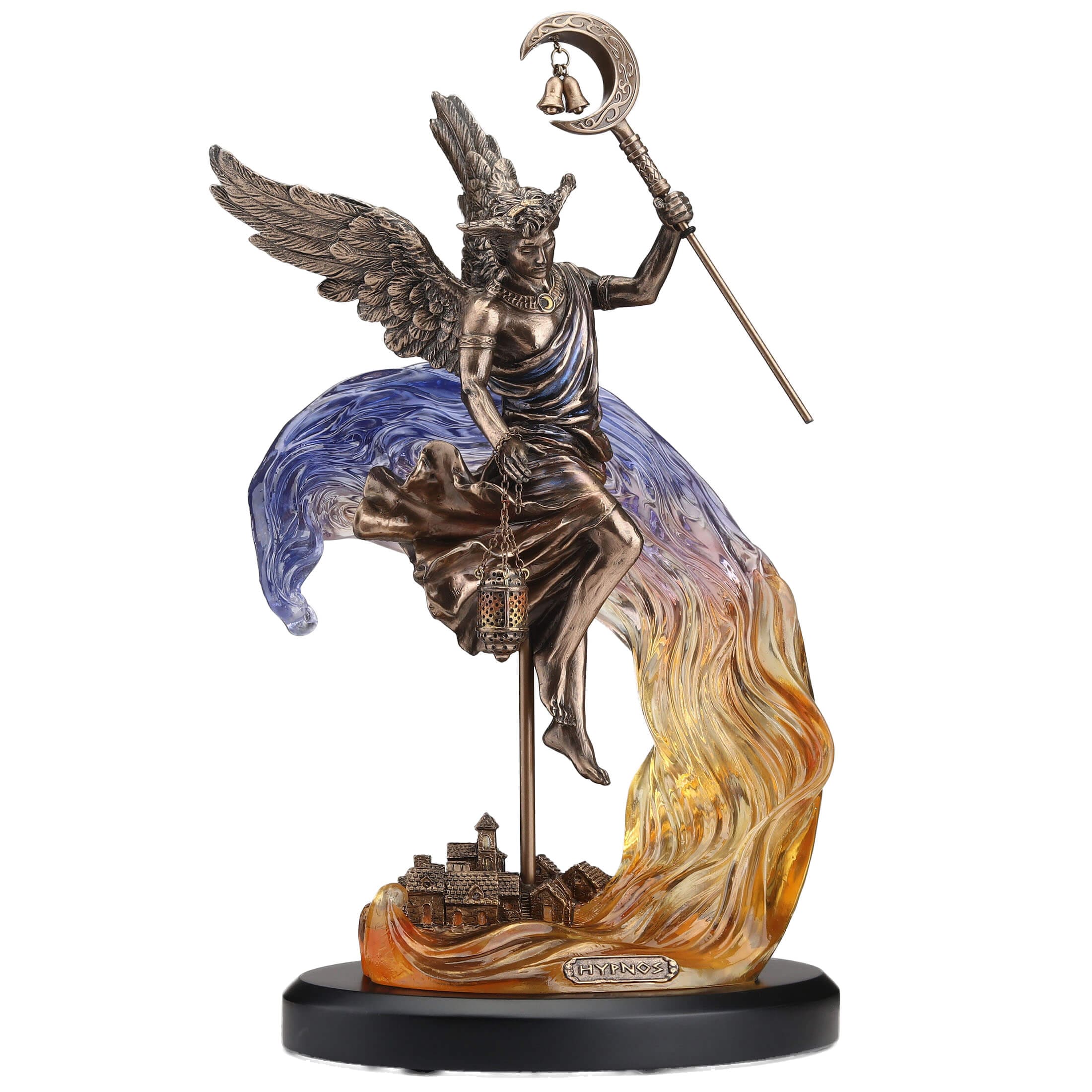 Hypnos God of Sleep Statue – Veronese Bronze, 33 cm — additional product image 2 from ArtStatues