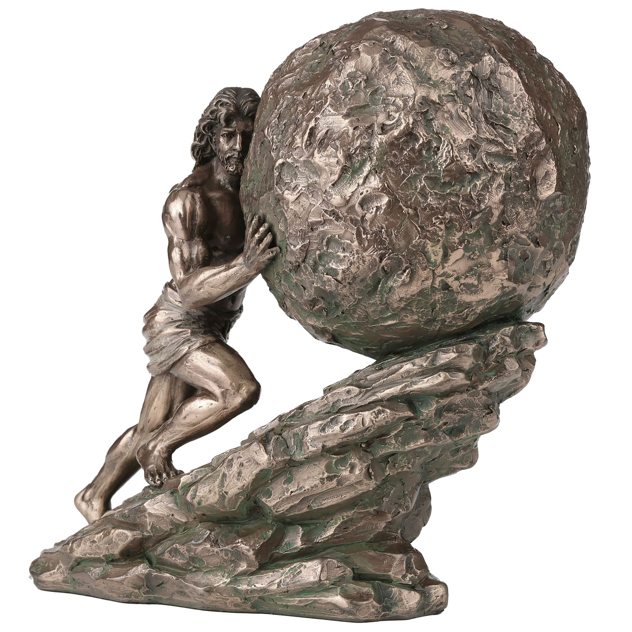 Sisyphus Statue - 18 x 16 cm Cold-Cast Bronze Figurine by Veronese — additional product image 2 from ArtStatues