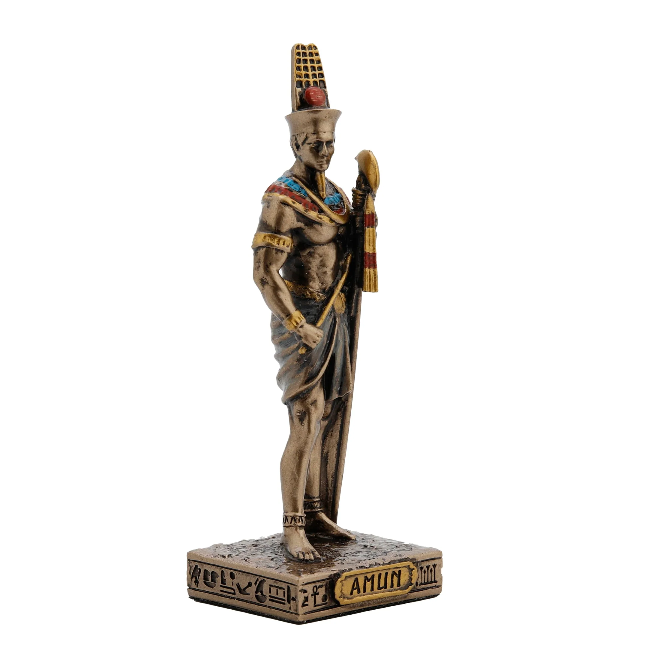 Amun Egyptian God Statue – Cold-Cast Bronze, 8.5 cm — additional product image 2 from ArtStatues