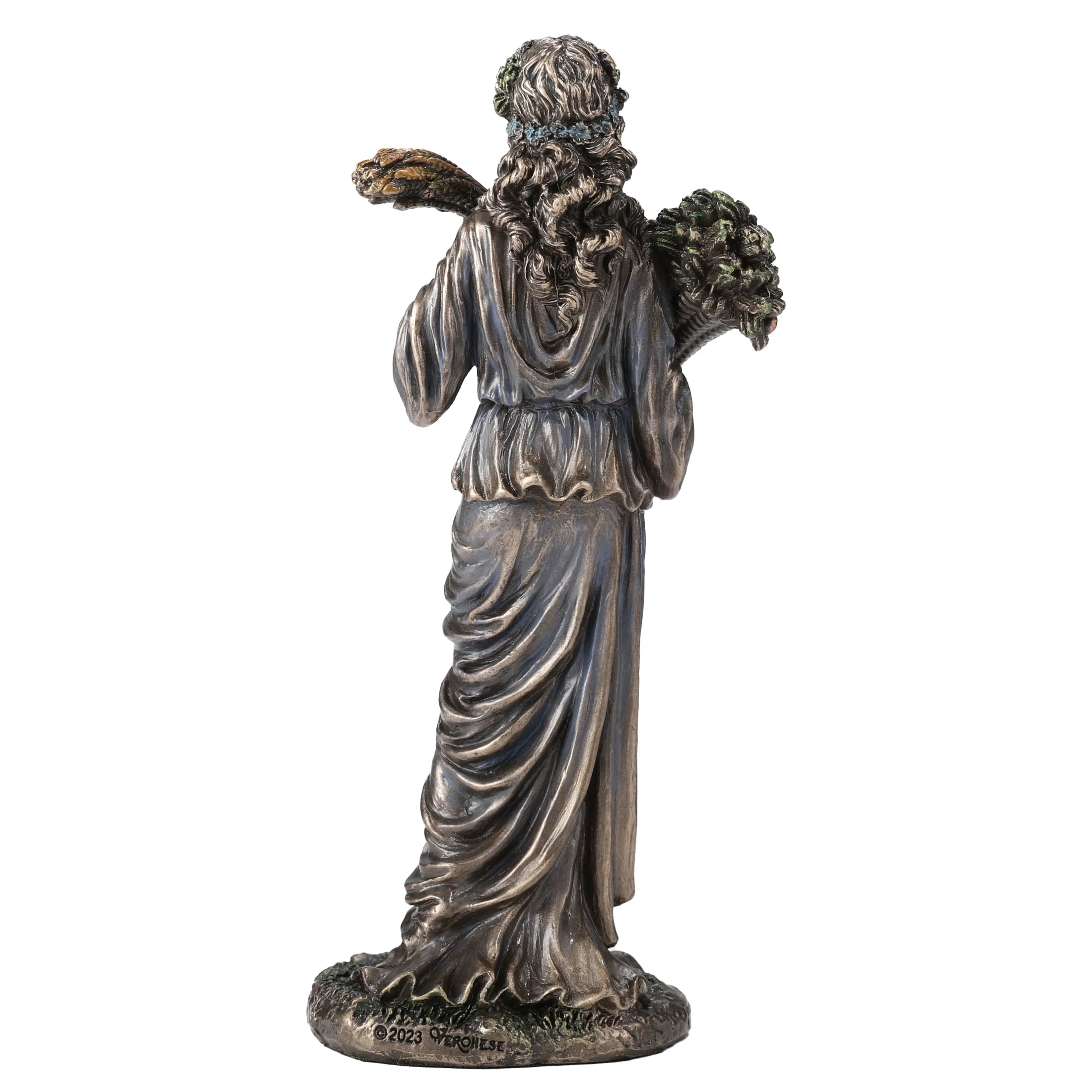 Demeter Greek Goddess Of The Harvest 15cm Veronese Statue — additional product image 3 from ArtStatues