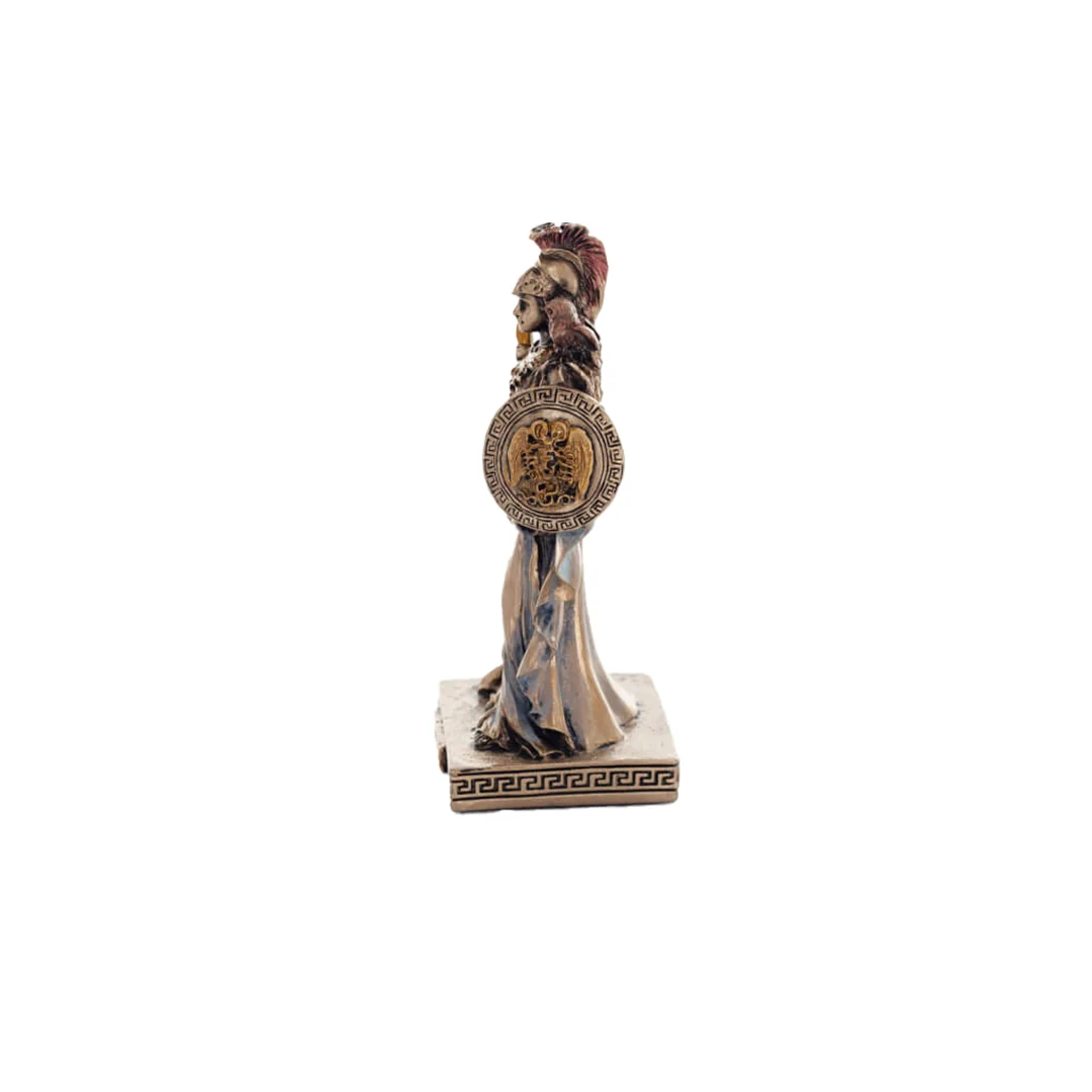 Athena The Greek Goddess Of Wisdom 9.3cm Veronese Statue — additional product image 2 from ArtStatues