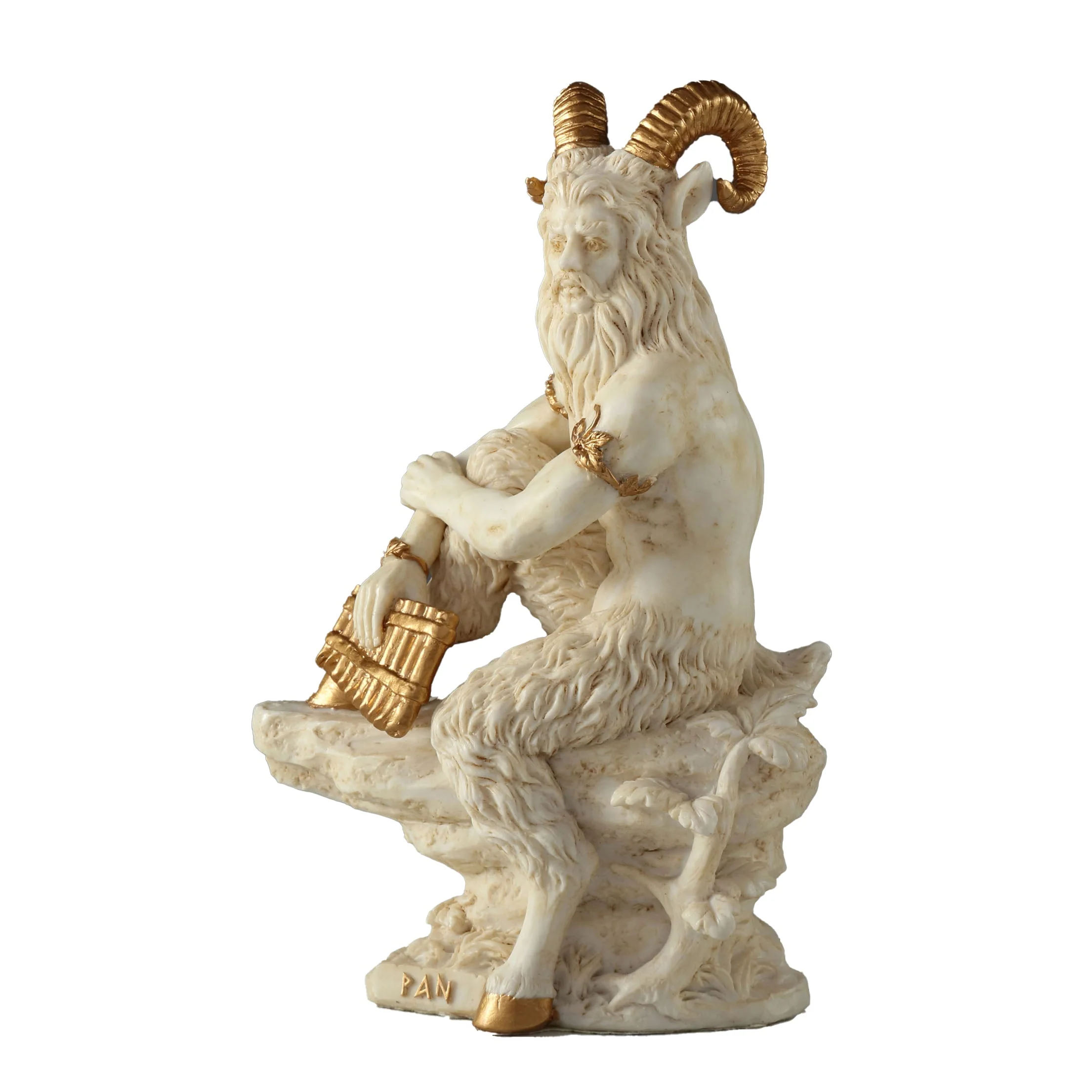 Pan The Greek God Of The Wild 15.5cm Veronese White Statue — additional product image 3 from ArtStatues