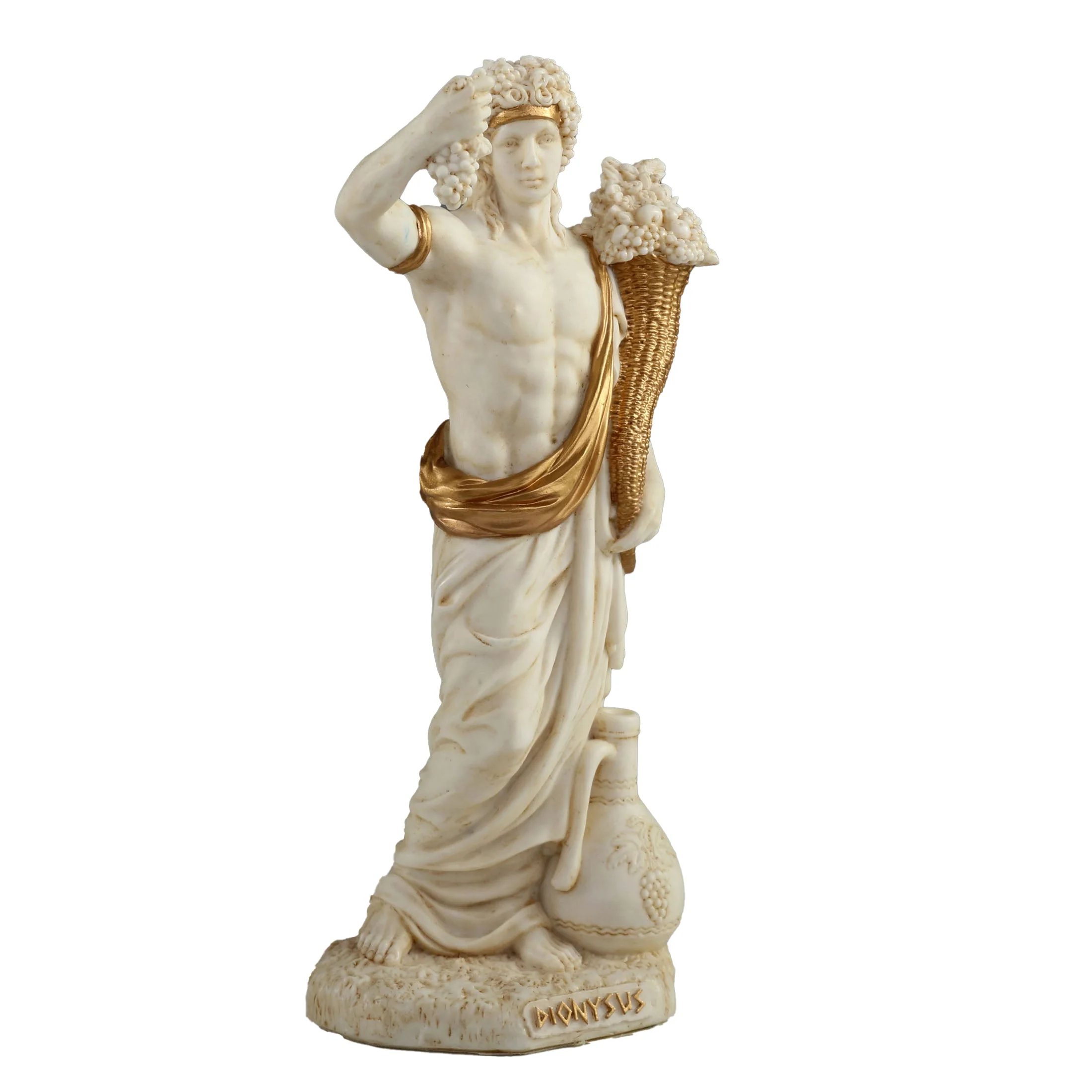 Dionysus Greek God Of Wine 16cm Veronese White Statue — additional product image 3 from ArtStatues