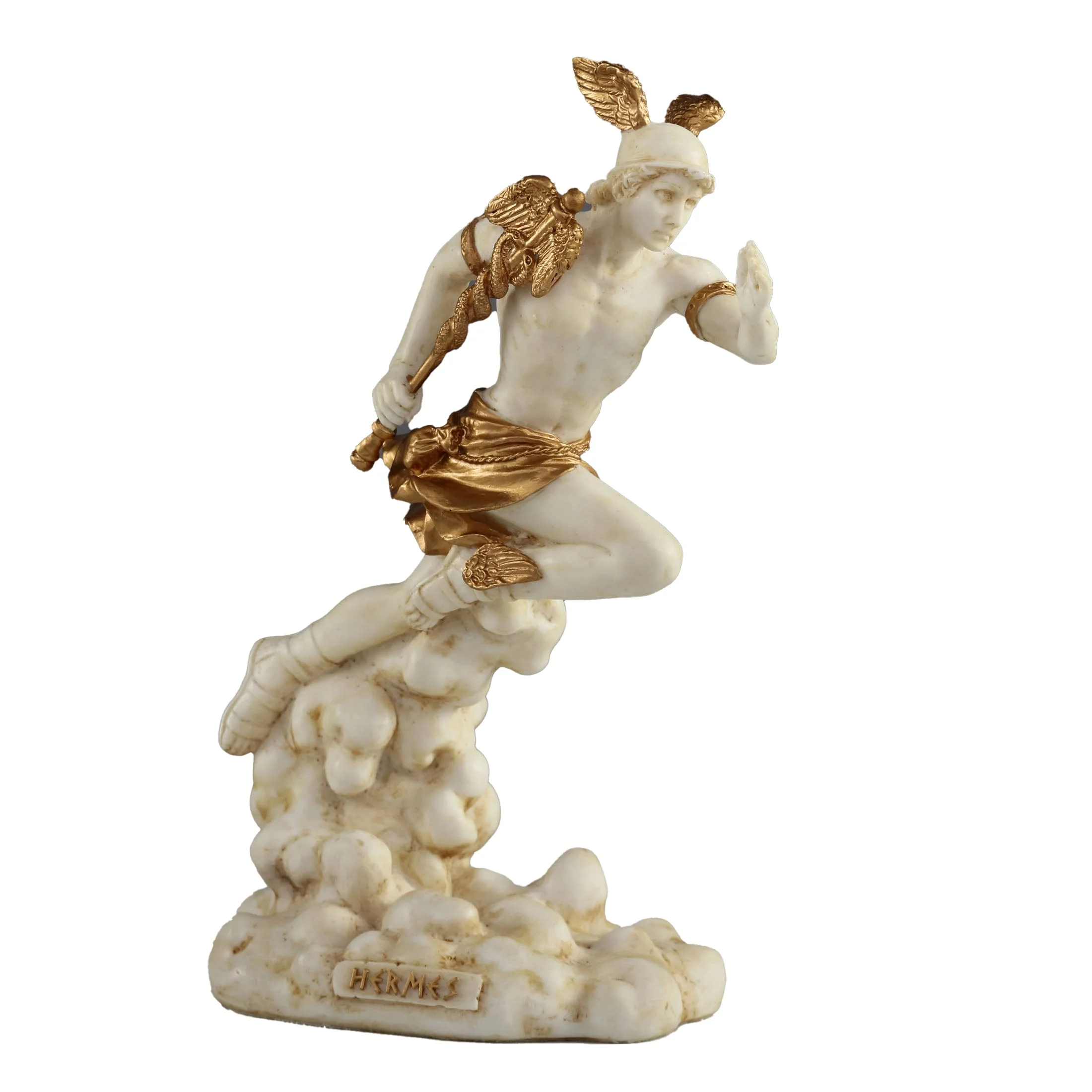 Hermes Greek Herald Of The Gods 15.5cm Veronese White Statue — additional product image 2 from ArtStatues
