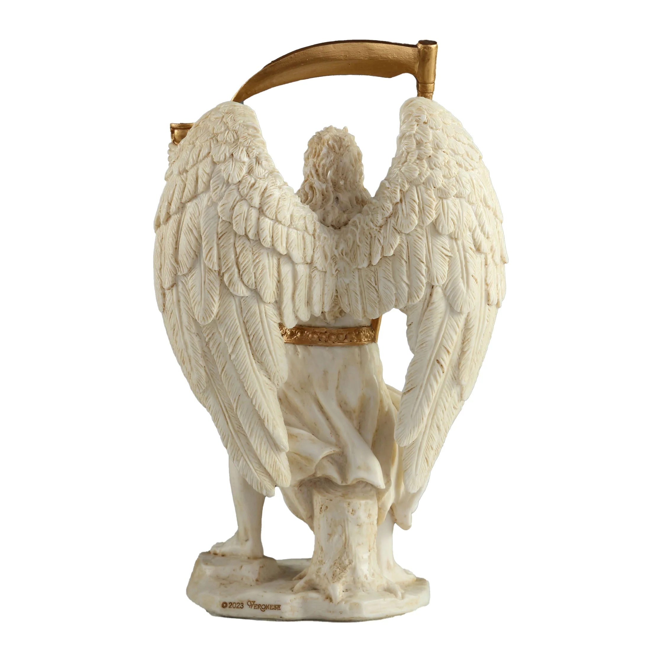 Chronos The Greek God Of Time 18.5cm Veronese White Statue — additional product image 4 from ArtStatues