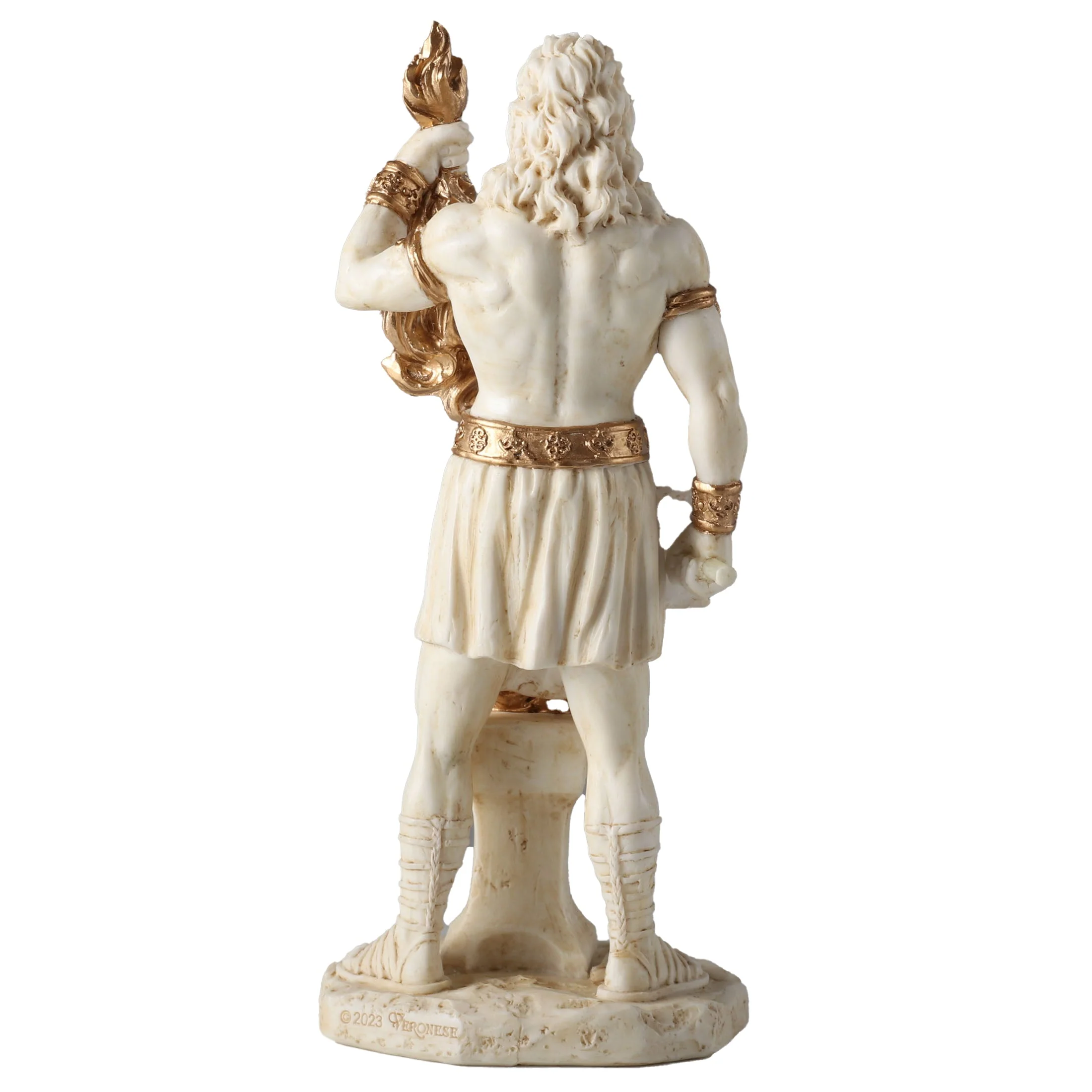 Hephaestus Greek God Of Smithing 16cm Veronese White Statue — additional product image 3 from ArtStatues