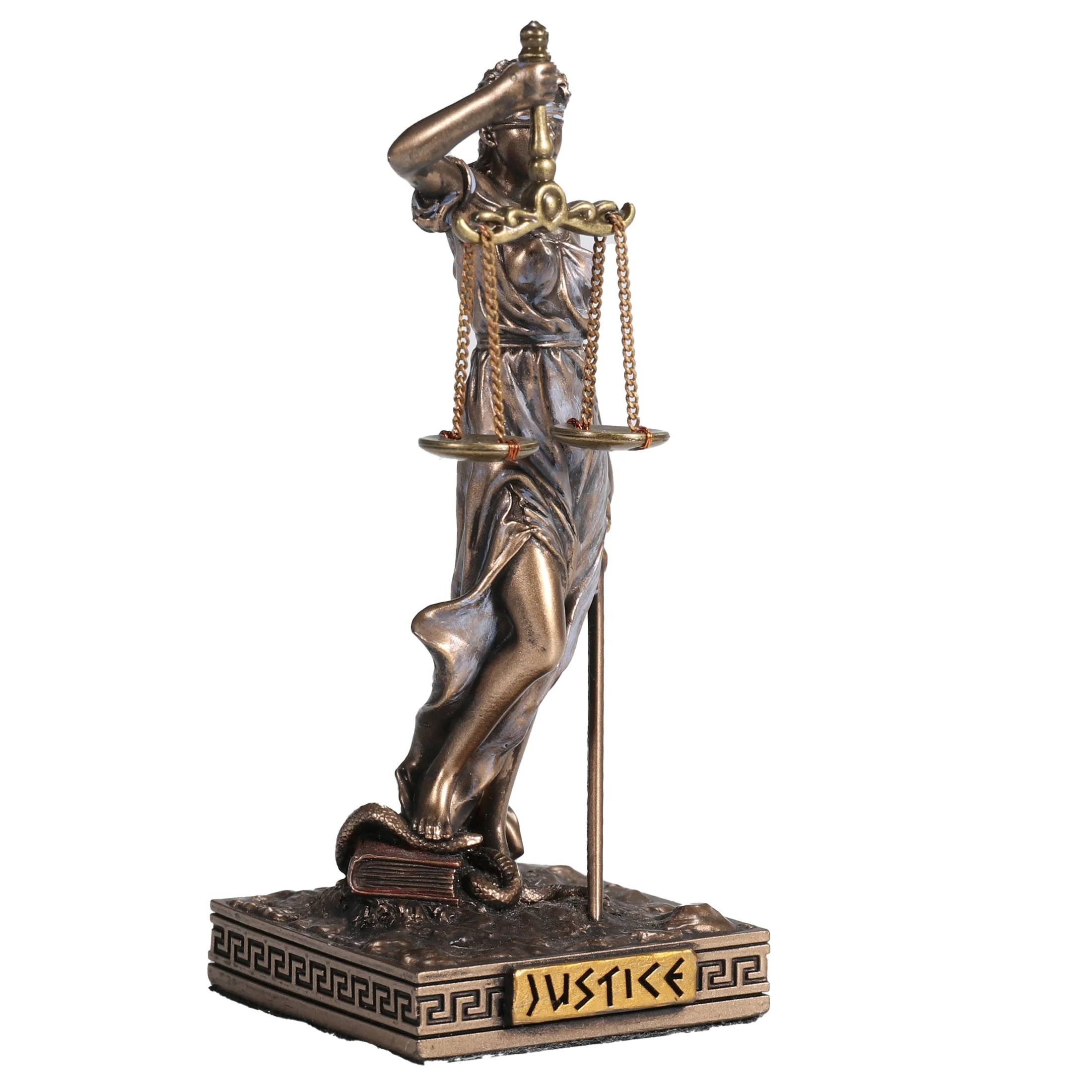 Themis Greek Goddess of Justice 10cm Veronese Statue — additional product image 2 from ArtStatues