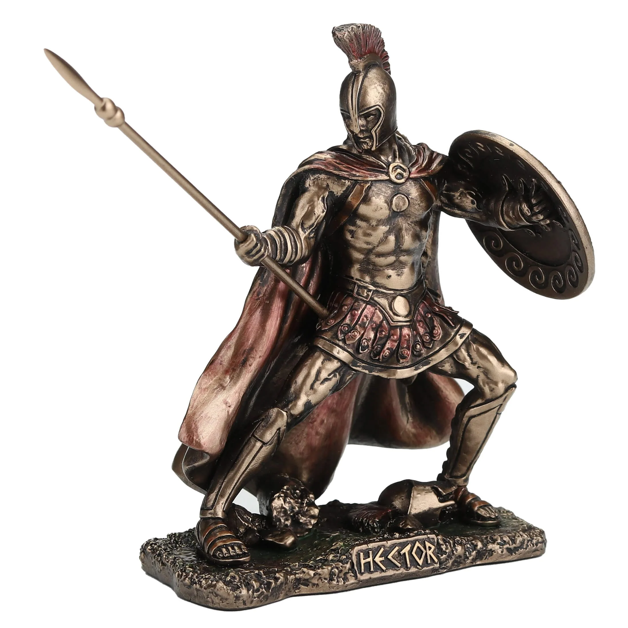 Hector Trojan Warrior Statue – Veronese, 9.5 cm — additional product image 4 from ArtStatues