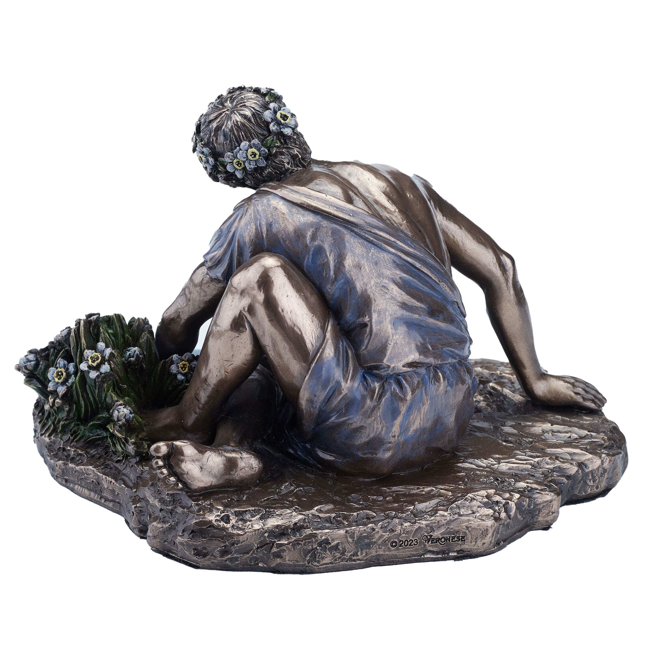 Narcissus Greek Mythology Statue – 17×12.5 cm — additional product image 4 from ArtStatues
