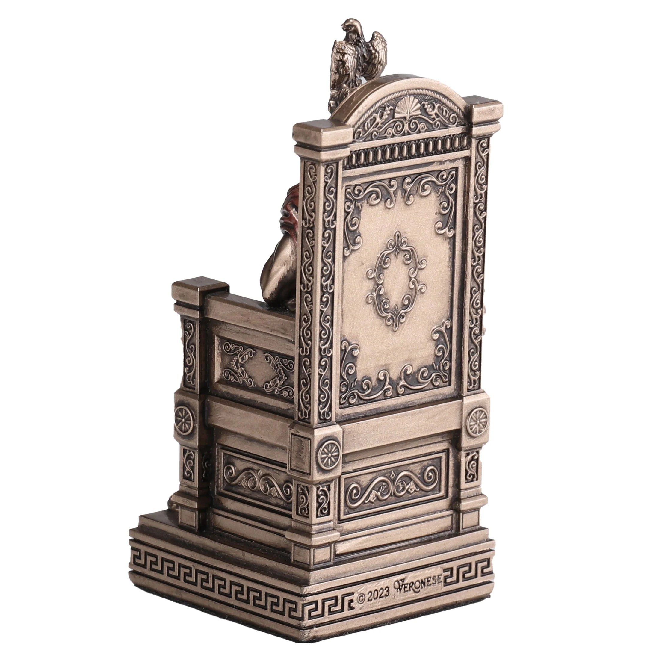 Zeus Sitting On Throne 8.5cm Veronese Statue — additional product image 3 from ArtStatues