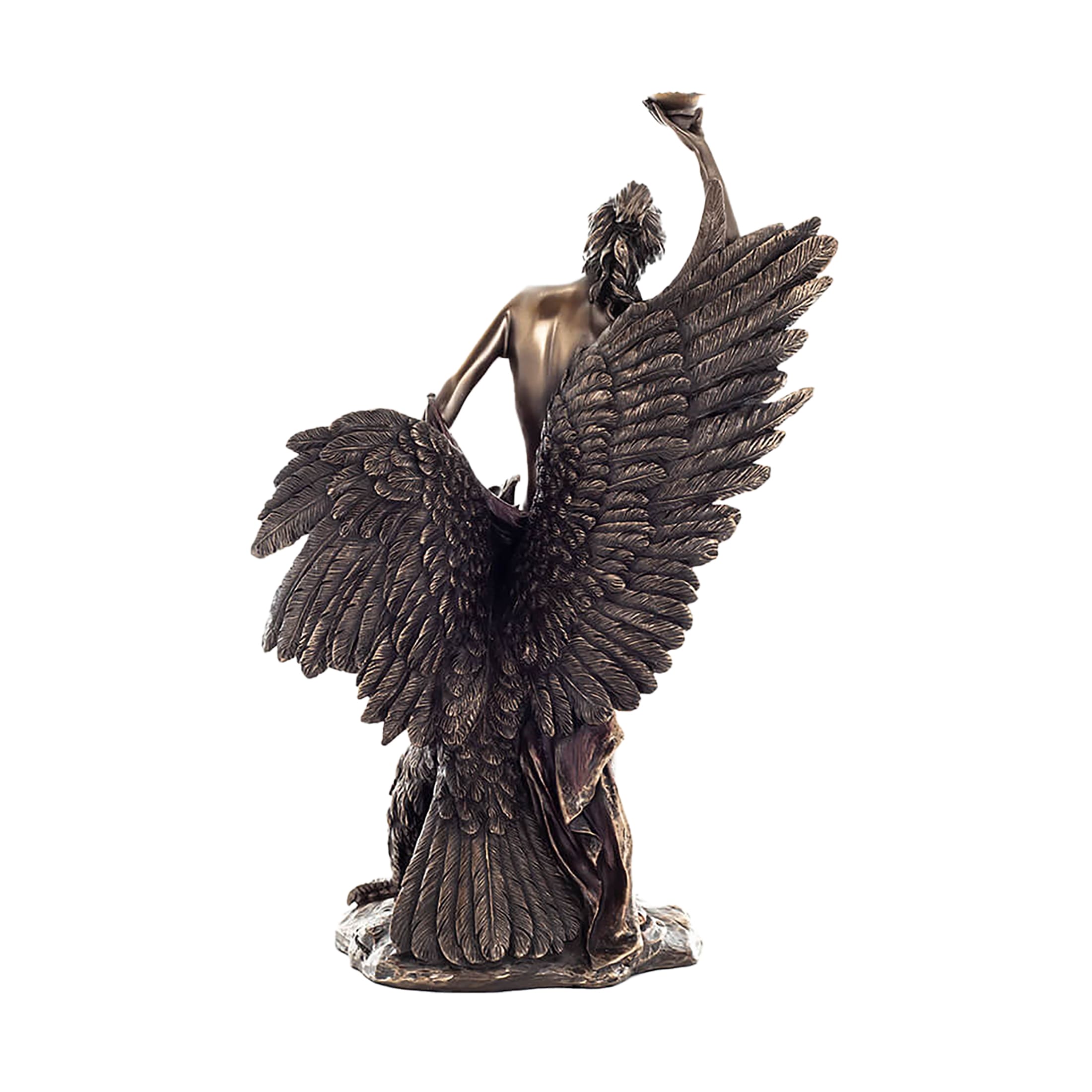 Hebe Goddess of Youth Statue – 30cm Veronese Cold-Cast Bronze Greek Mythology Figurine — additional product image 3 from ArtStatues