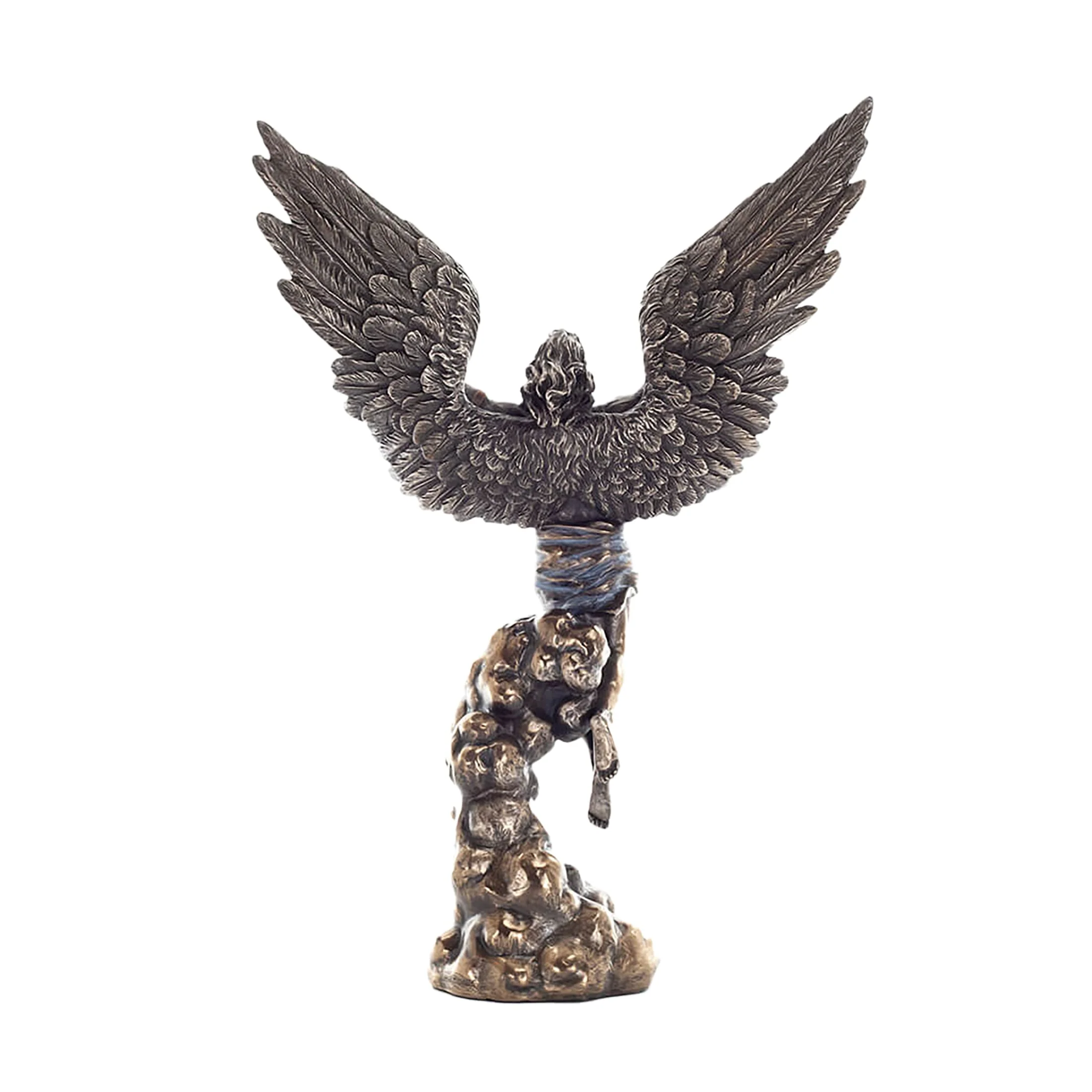 Nike Winged Victory Bronze Statue – Cold-Cast Mythological Figurine — additional product image 3 from ArtStatues