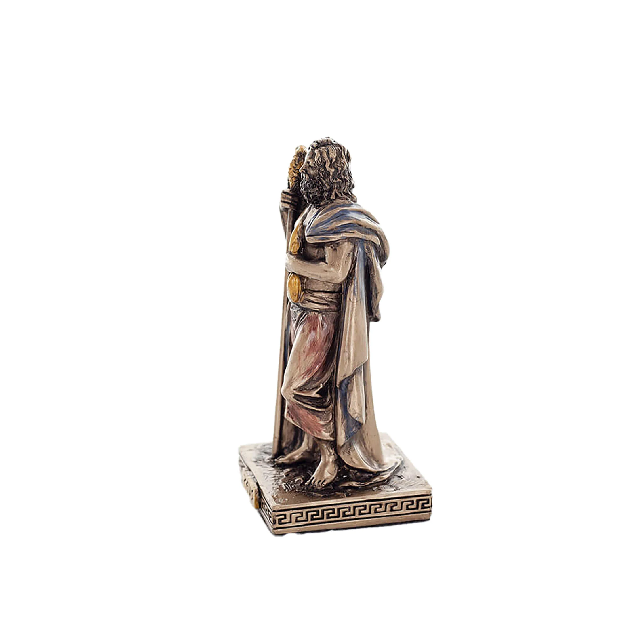 Zeus Miniature Statue – Cold-Cast Bronze, 8.5 cm — additional product image 2 from ArtStatues