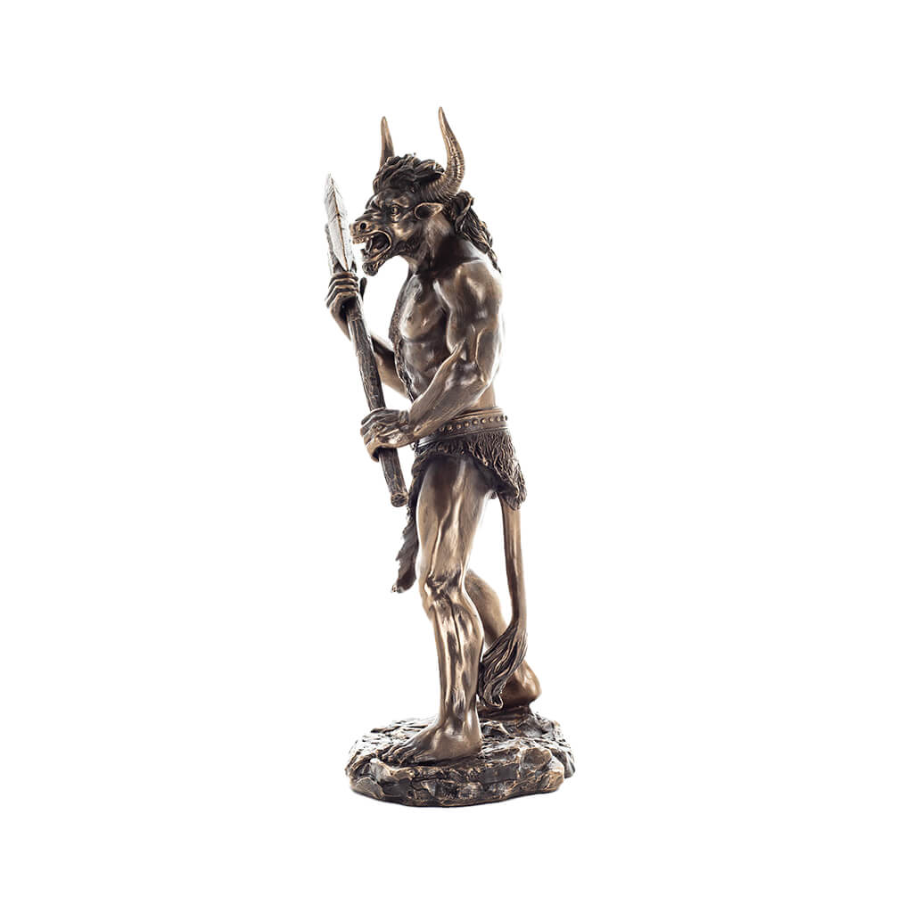 Minotaur Greek Mythology 28cm Veronese Cold-Cast Bronze Statue — additional product image 2 from ArtStatues
