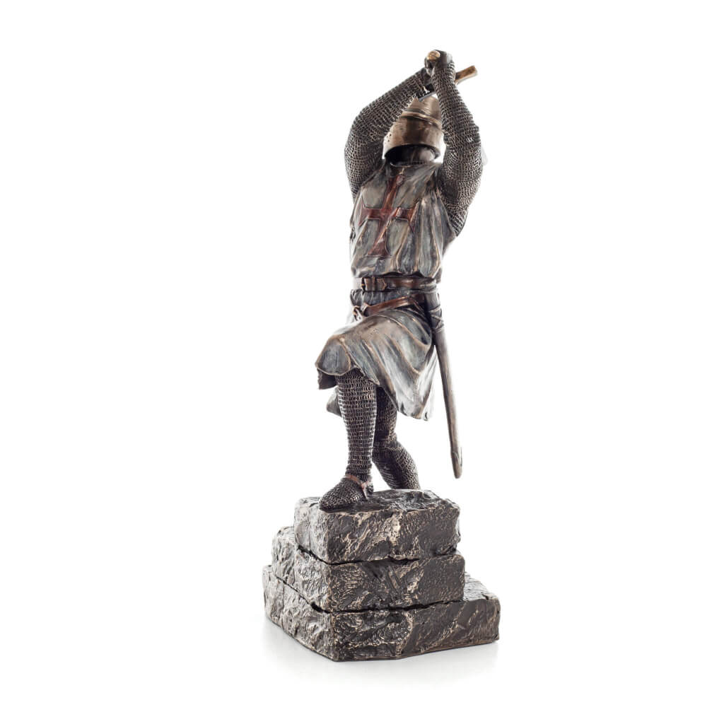 Crusader Templar Knight Warrior 30cm Veronese Statue — additional product image 2 from ArtStatues