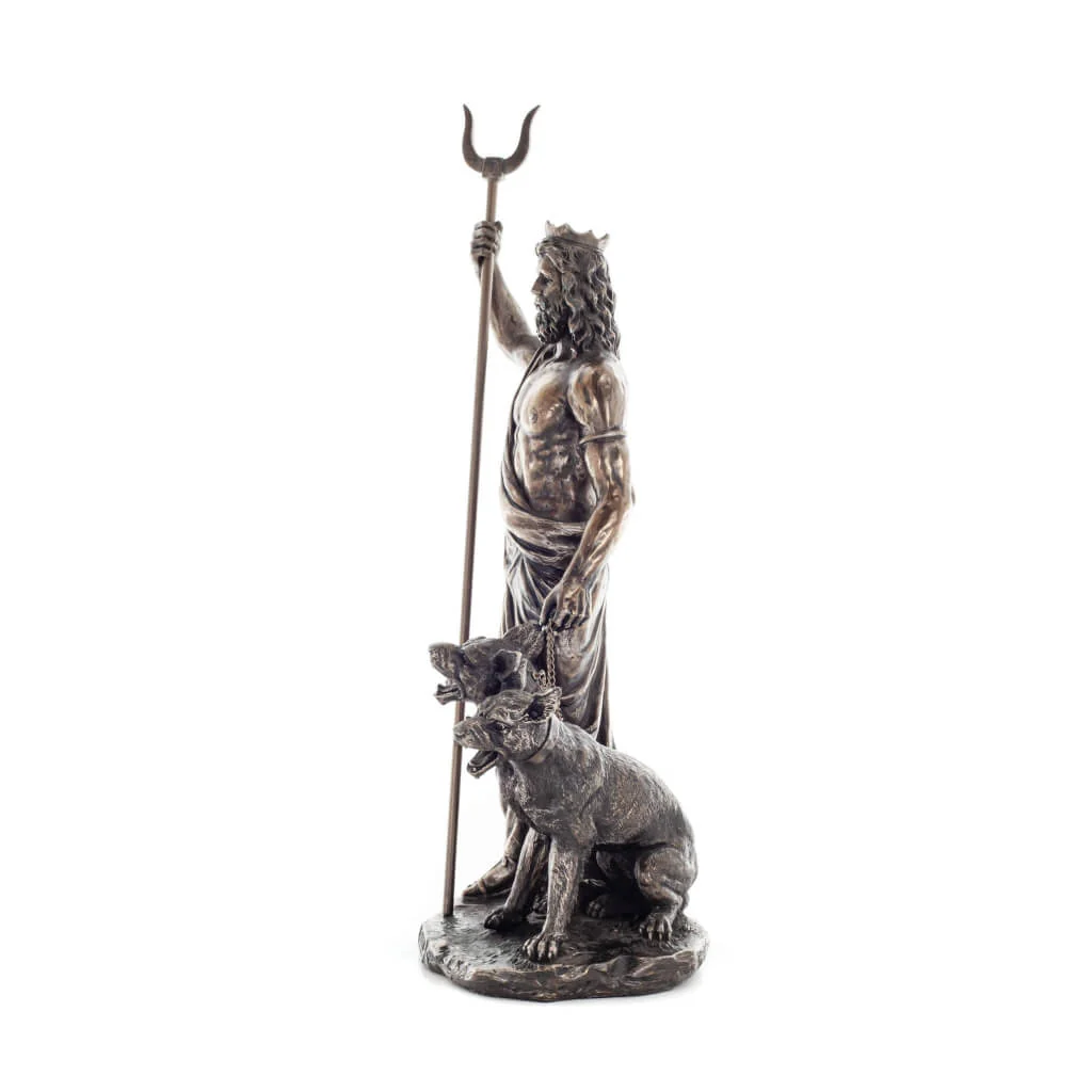 Hades Greek God Of The Underworld 32,5cm Veronese Statue — additional product image 2 from ArtStatues