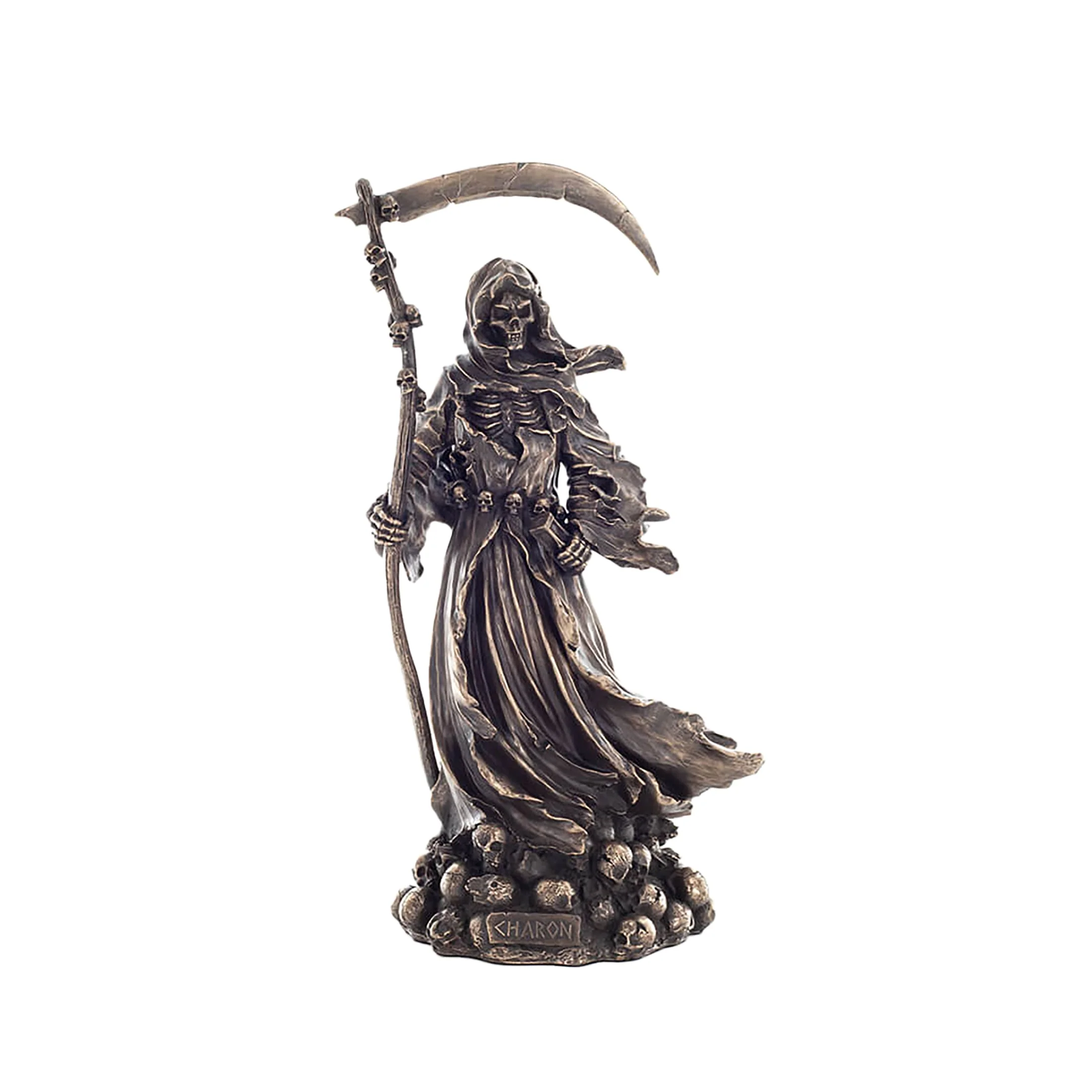 Charon the Ferryman Statue – Cold-Cast Bronze, 31 cm