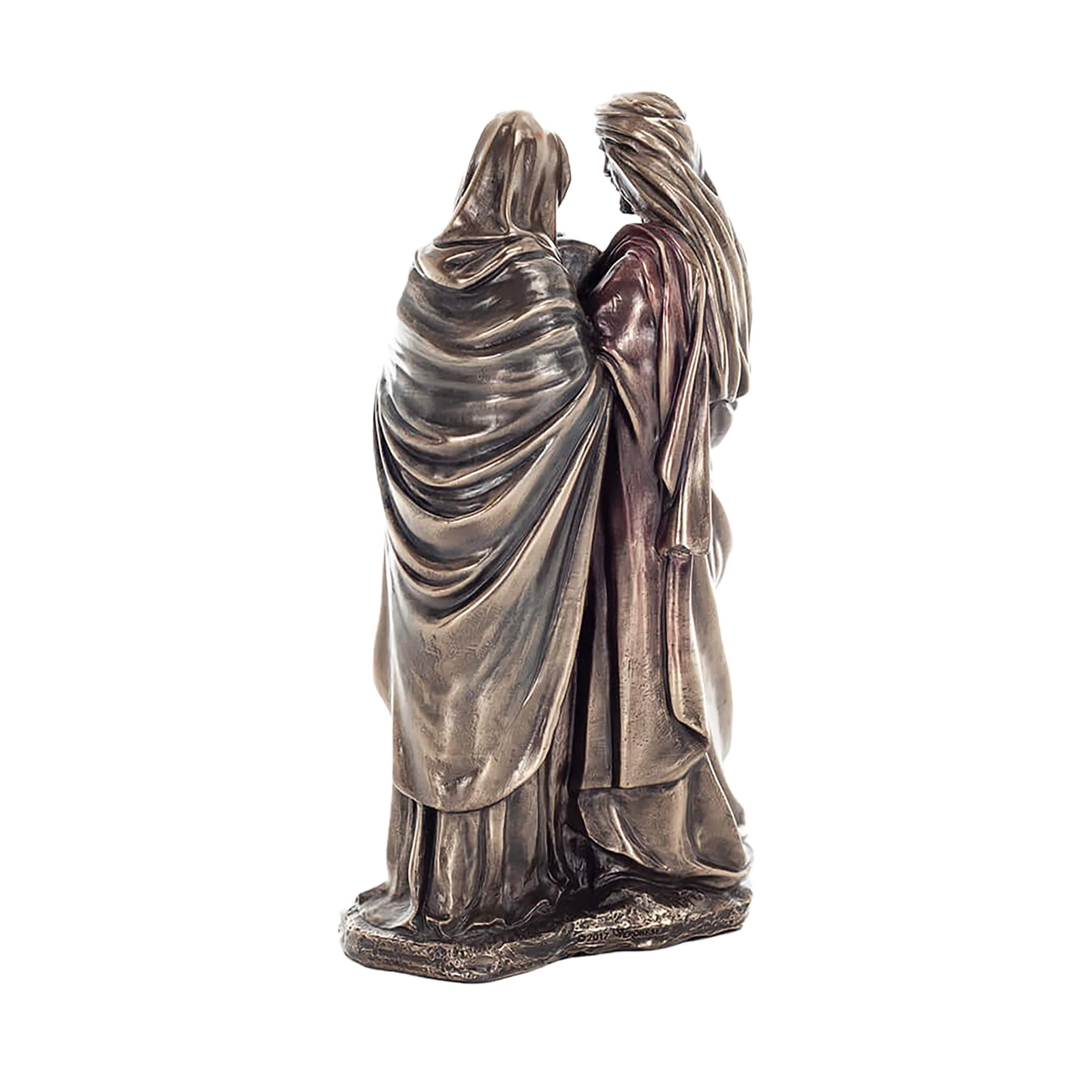Holy Family Bronze Statue – 22 cm Joseph, Mary & Baby Jesus — additional product image 3 from ArtStatues