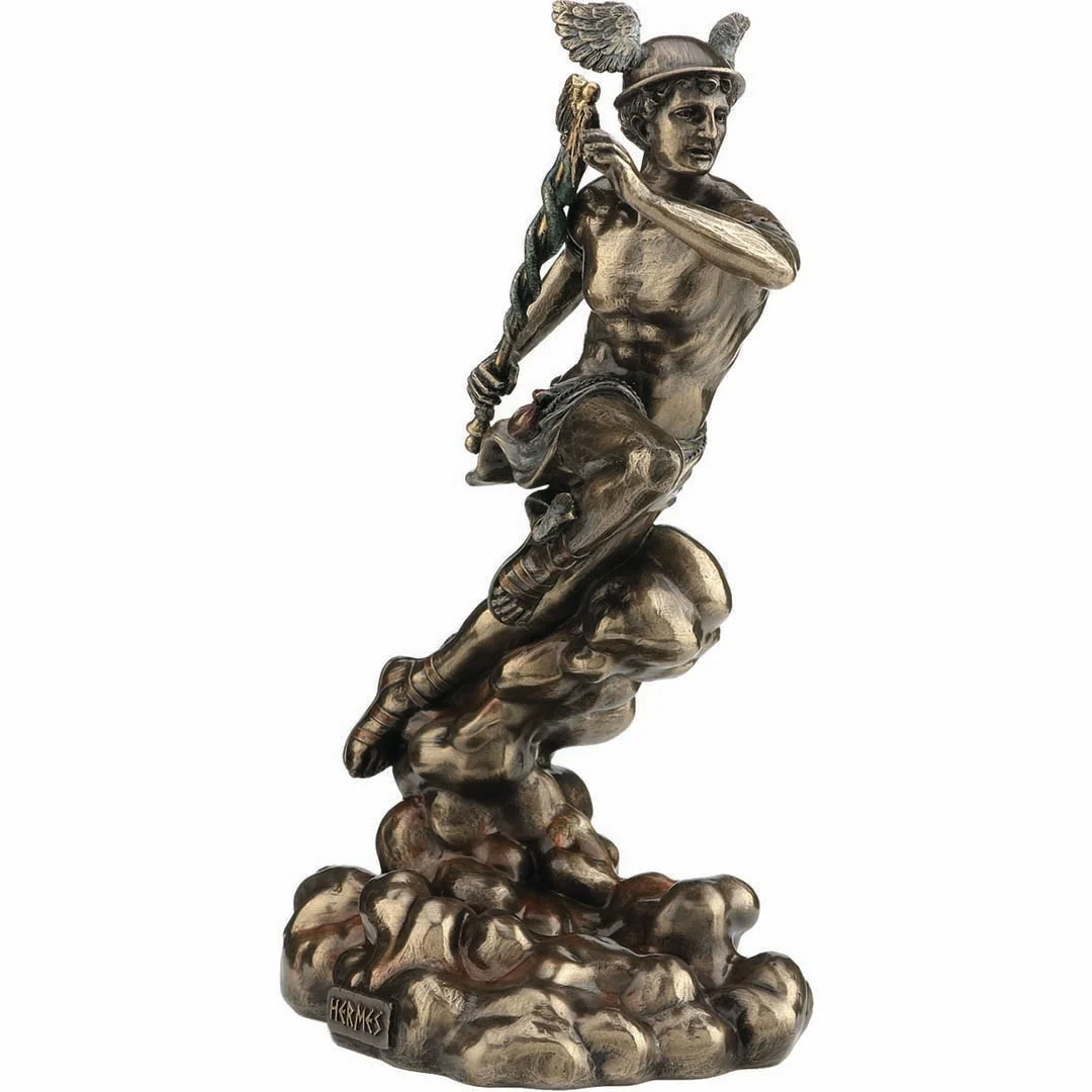 Hermes Greek Olympian God 22cm Veronese Statue — additional product image 2 from ArtStatues