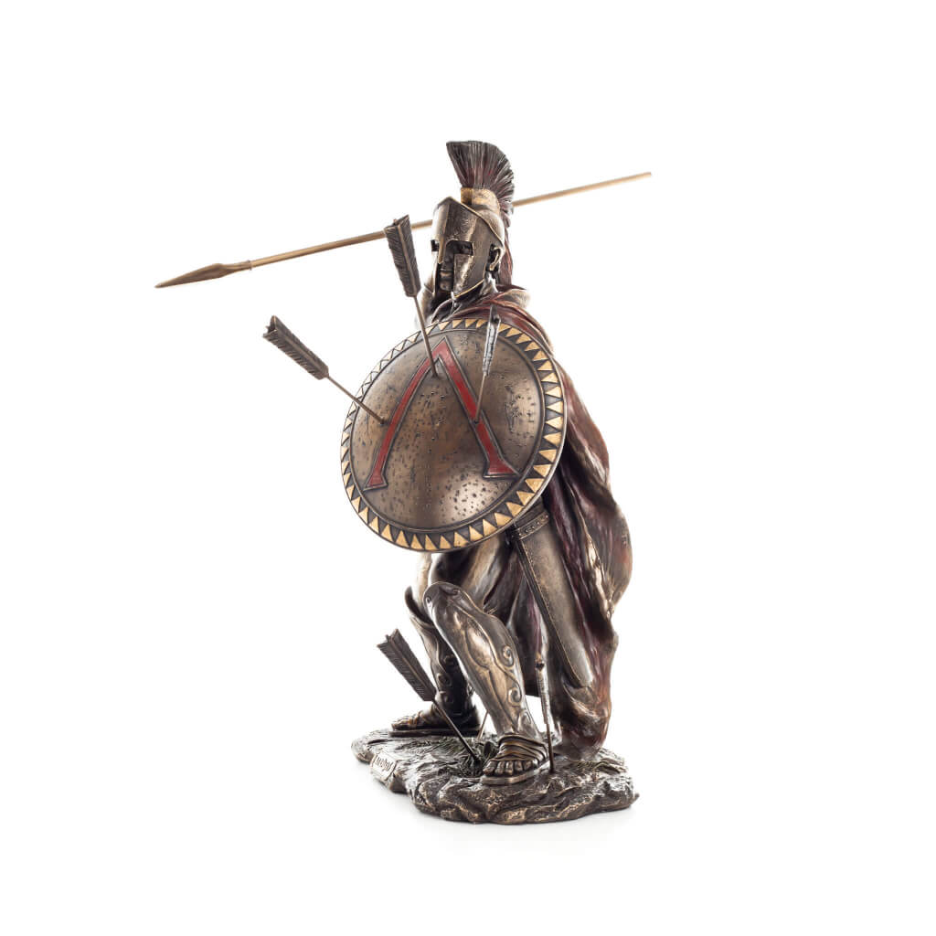 Leonidas Greek Spartan King Statue 33cm Veronese Statue — additional product image 2 from ArtStatues