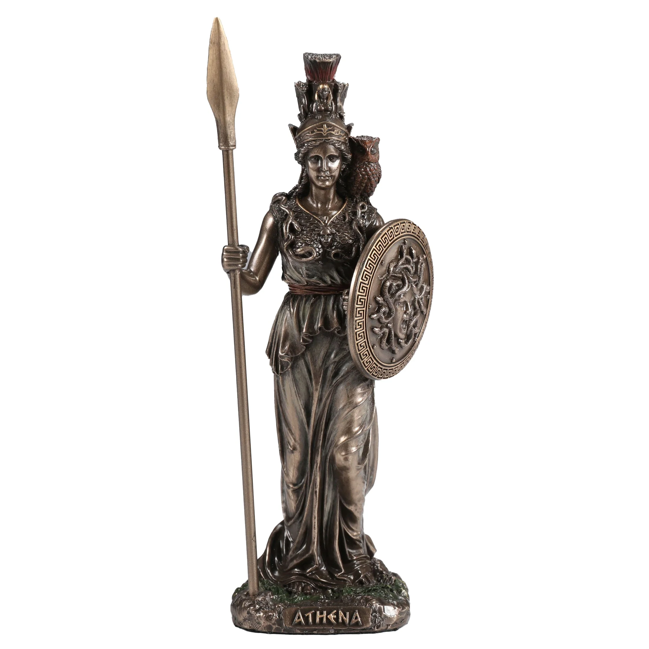 Athena The Greek Goddess Of Wisdom 16.5cm Veronese Statue — additional product image 2 from ArtStatues
