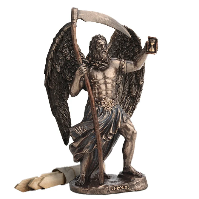 Chronos The Greek God Of Time 18.5cm Veronese Statue — additional product image 2 from ArtStatues