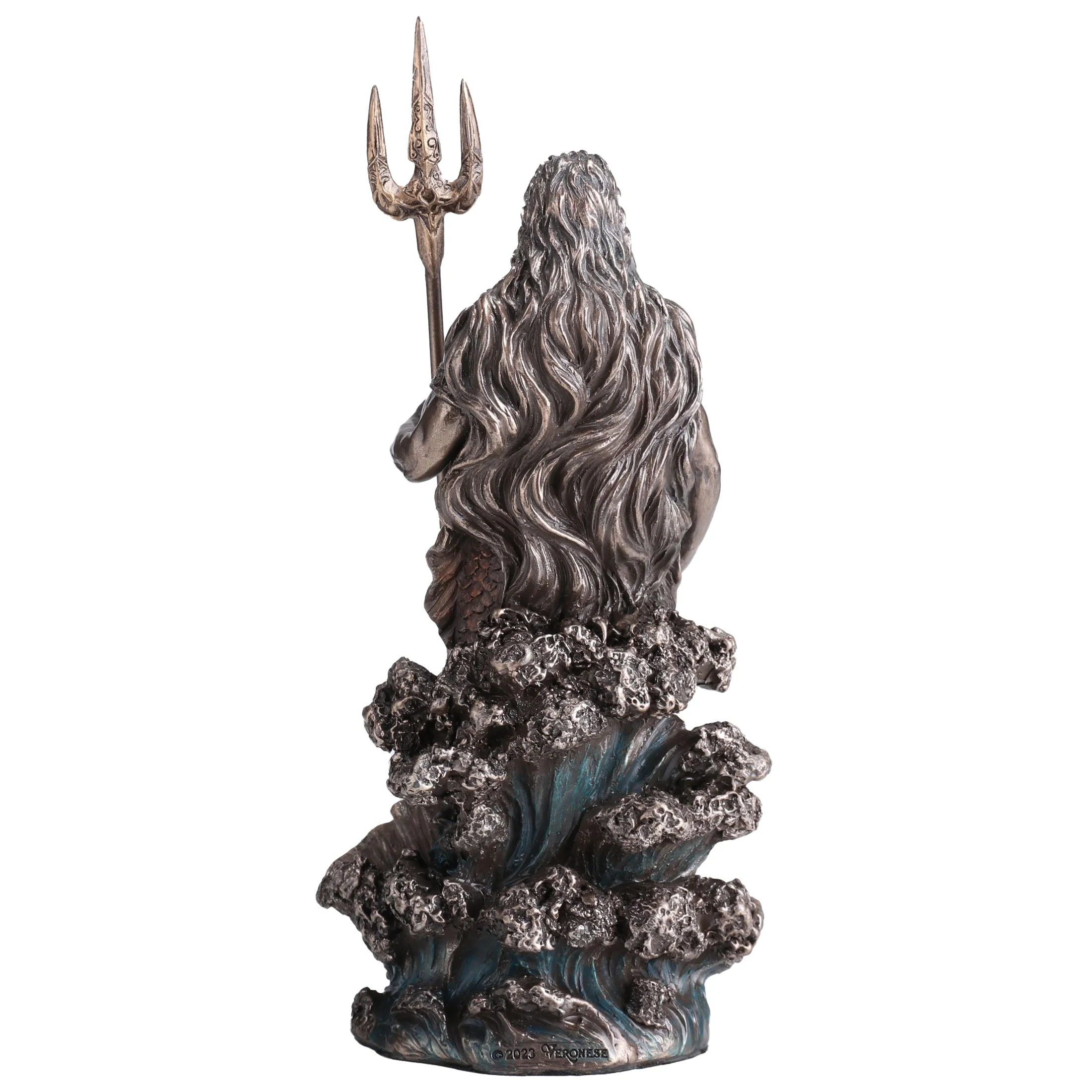 Poseidon Greek God Of The Sea 18cm Veronese Statue — additional product image 4 from ArtStatues