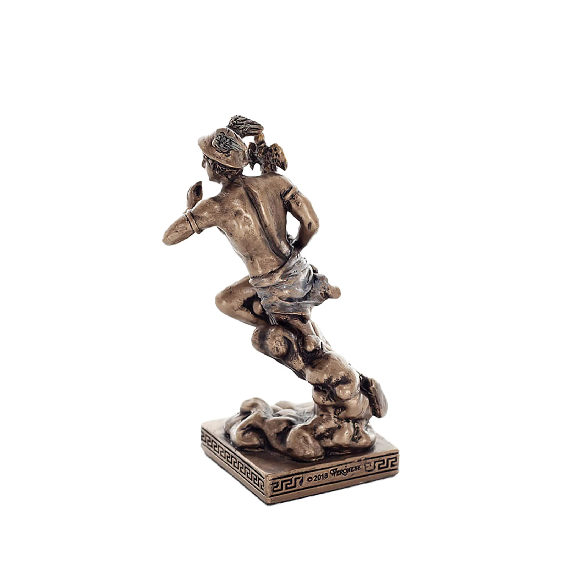 Hermes Miniature Statue – Cold-Cast Bronze, 8.9 cm — additional product image 3 from ArtStatues