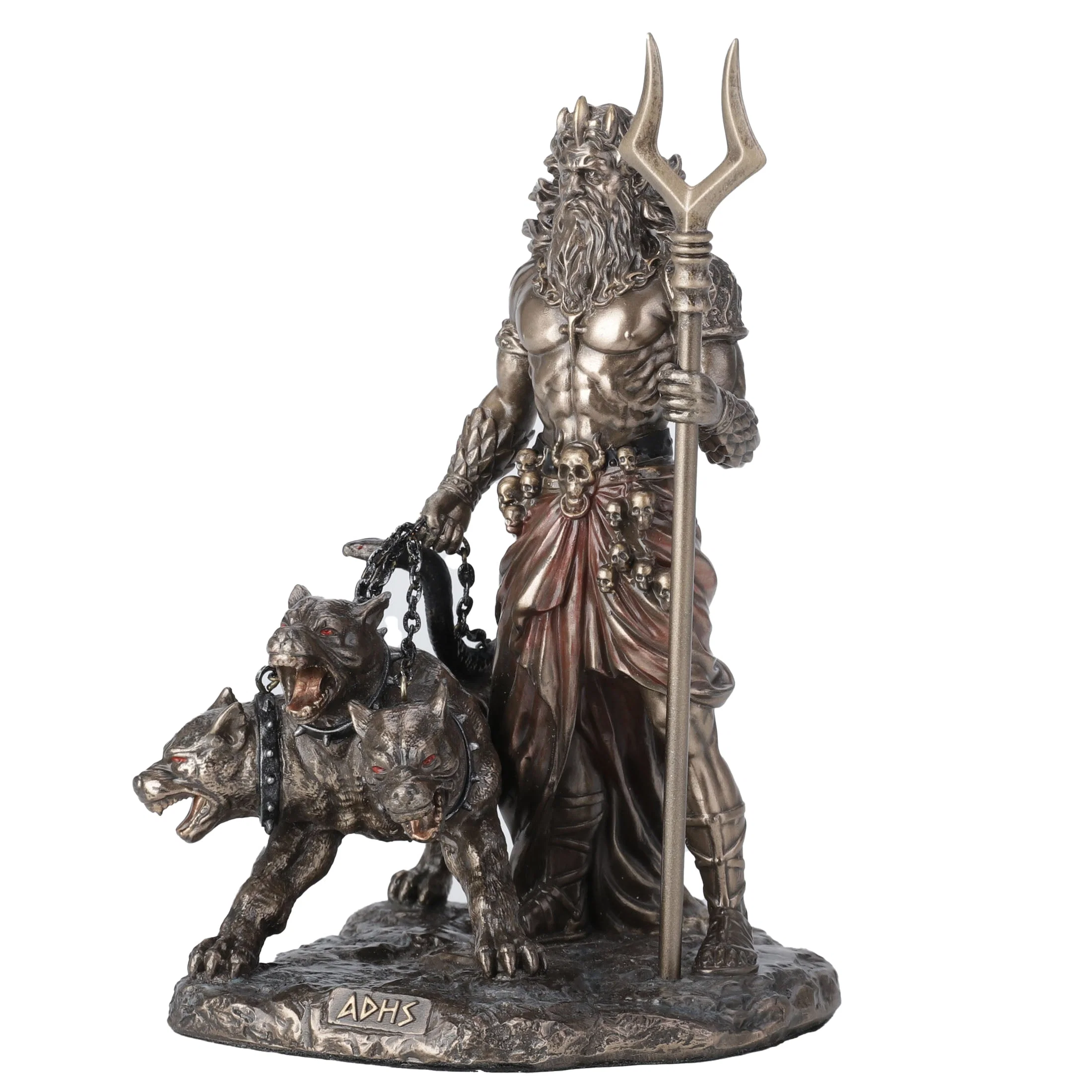 Hades Greek God Of The Underworld With Cerberus 16.5cm Veronese Statue — additional product image 2 from ArtStatues