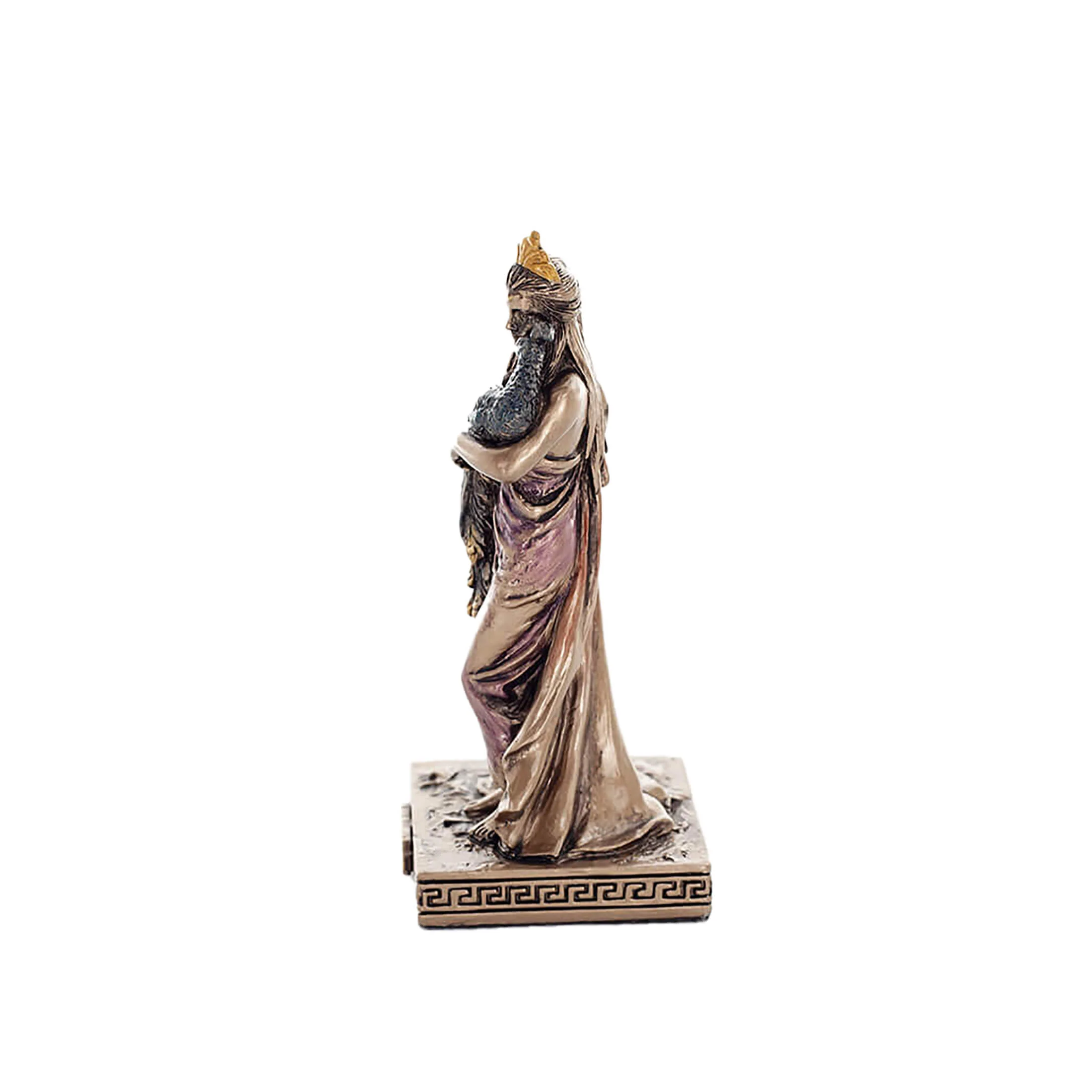 Hera Miniature Statue – Cold-Cast Bronze, 8.8 cm — additional product image 2 from ArtStatues