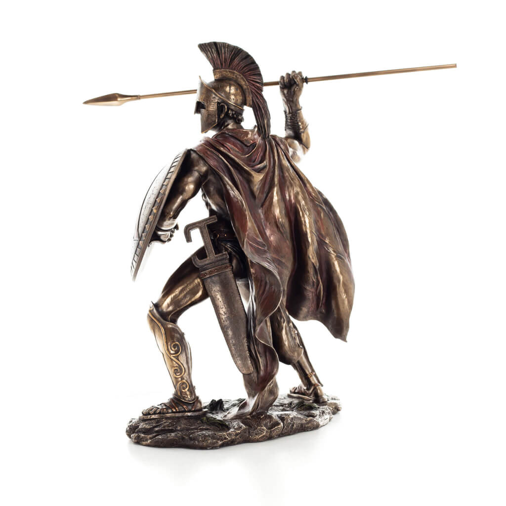 Leonidas Greek Spartan King Statue 52 cm Veronese Statue — additional product image 3 from ArtStatues