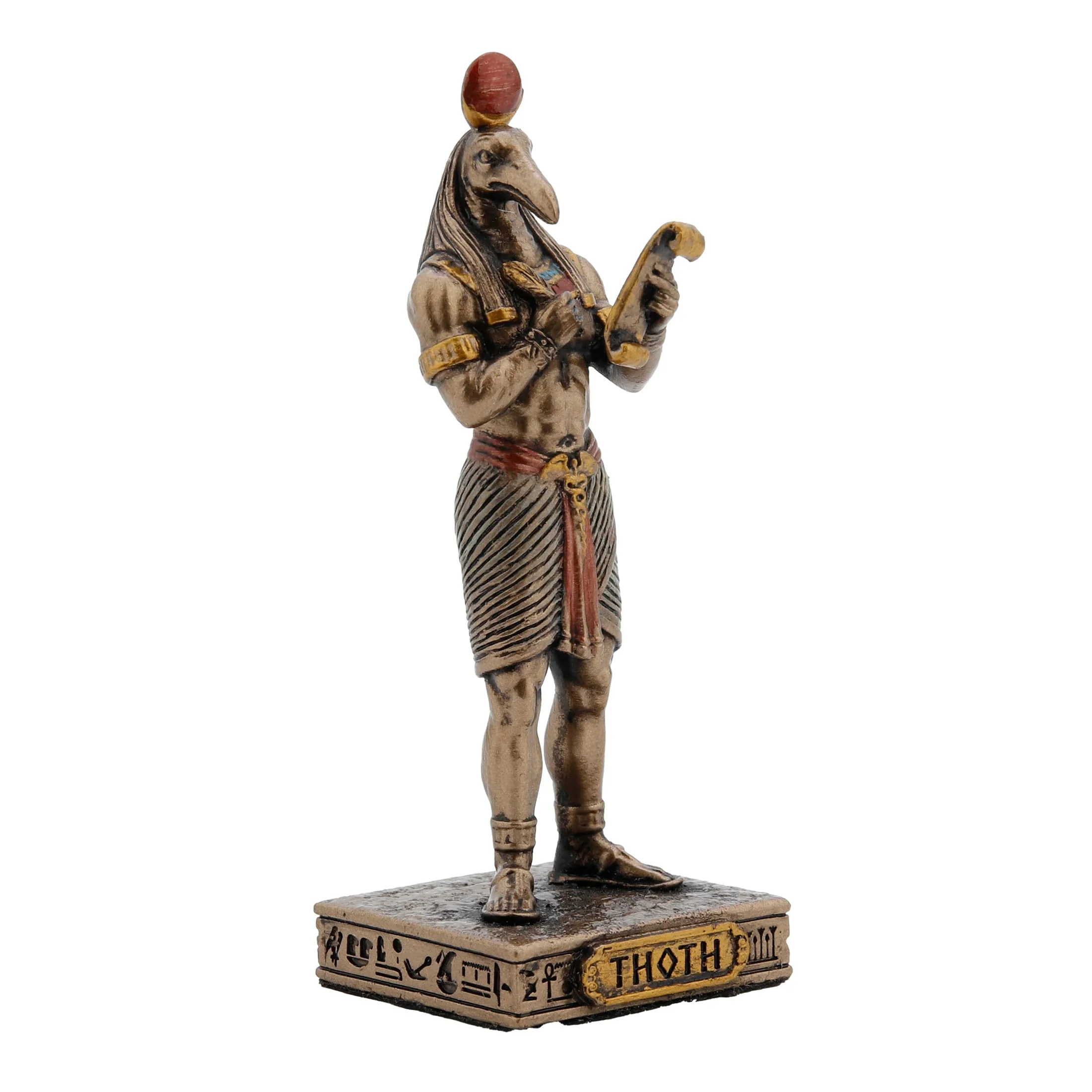 Thoth Egyptian God Statue – Cold-Cast Bronze, 8.5 cm — additional product image 2 from ArtStatues